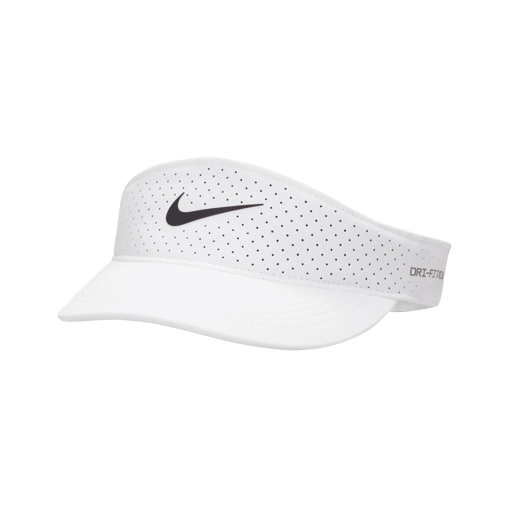 Black and white nike visor outlet