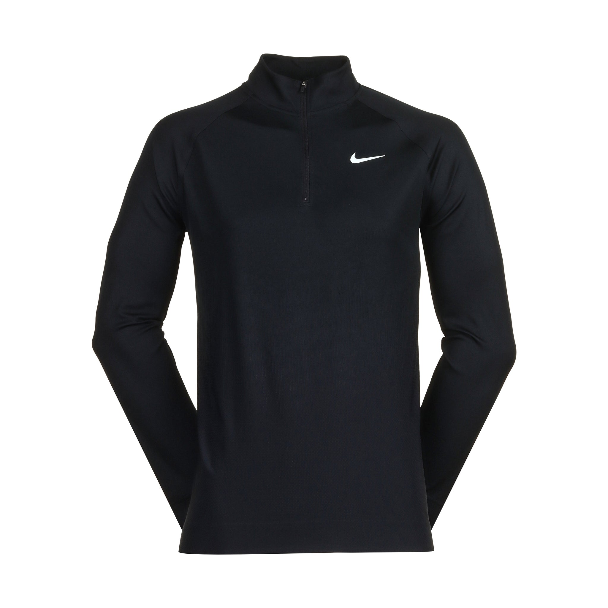 Nike Golf Dri-Fit ADV Tour 1/2 Zip Black/Smoke Grey 010
