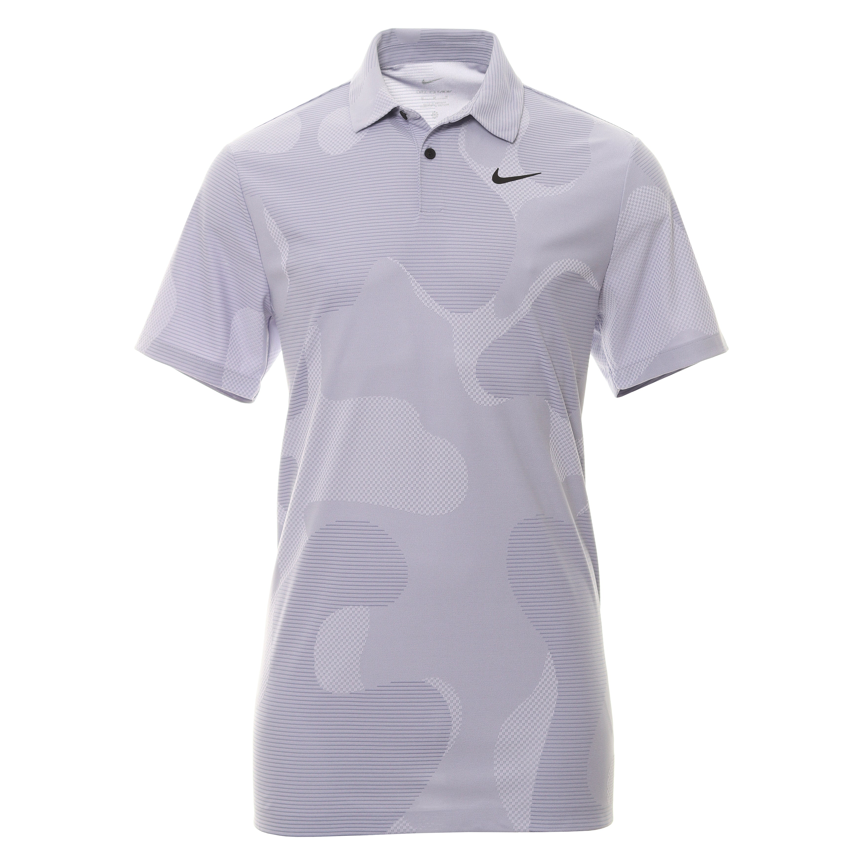Nike Golf Dri-Fit ADV Tour Camo Shirt DR5312 Indigo Haze Oxygen Purple ...