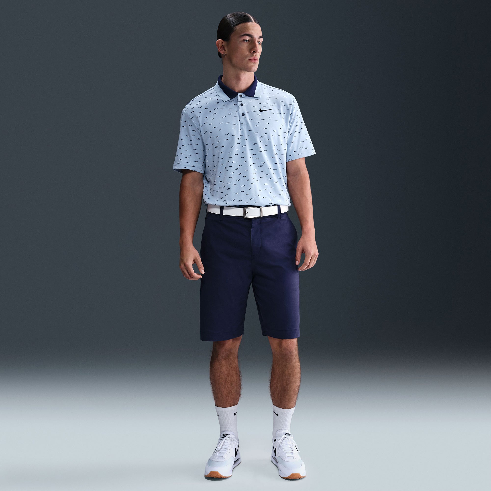 Nike Golf Dri-Fit Tour Micro Print Shirt