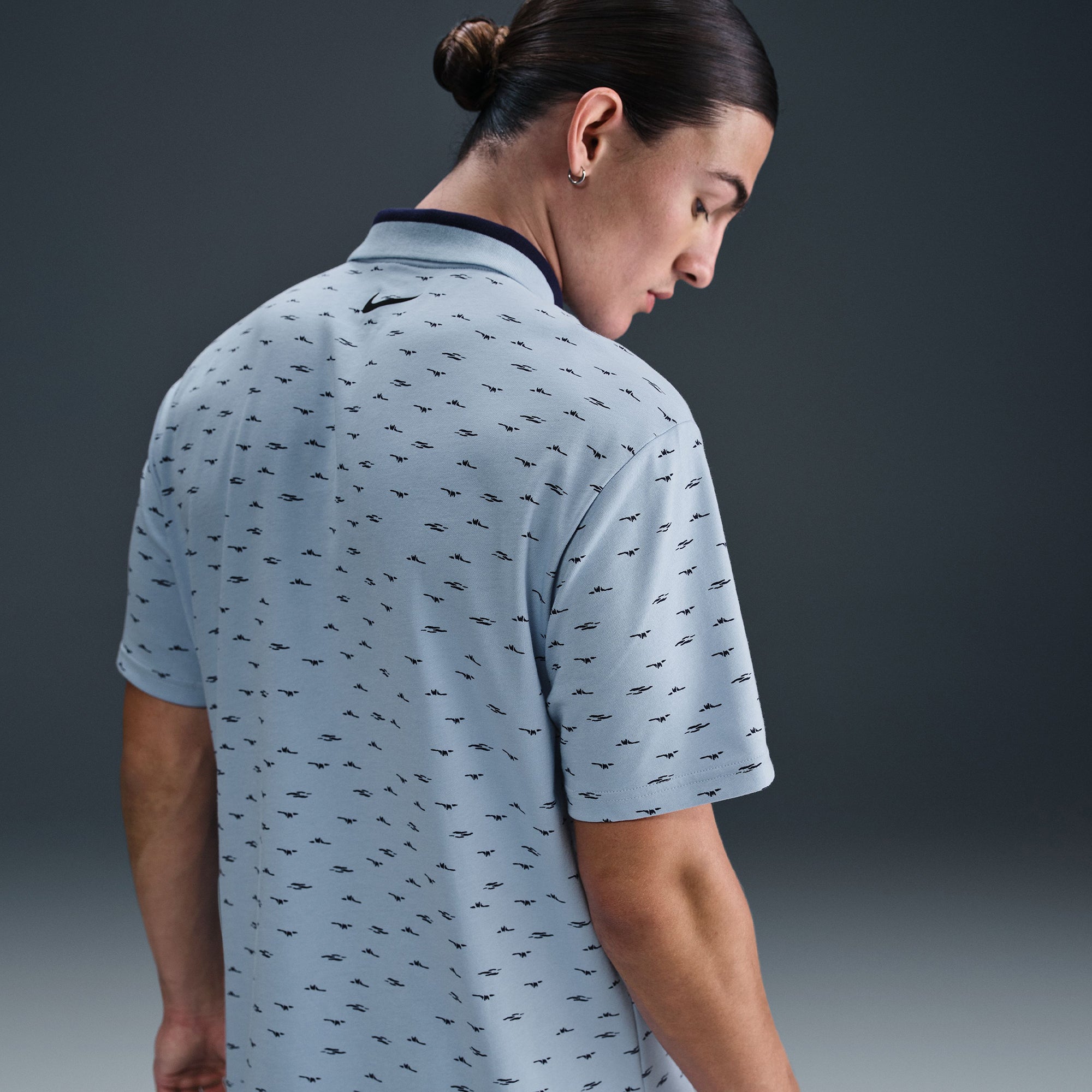 Nike Golf Dri-Fit Tour Micro Print Shirt