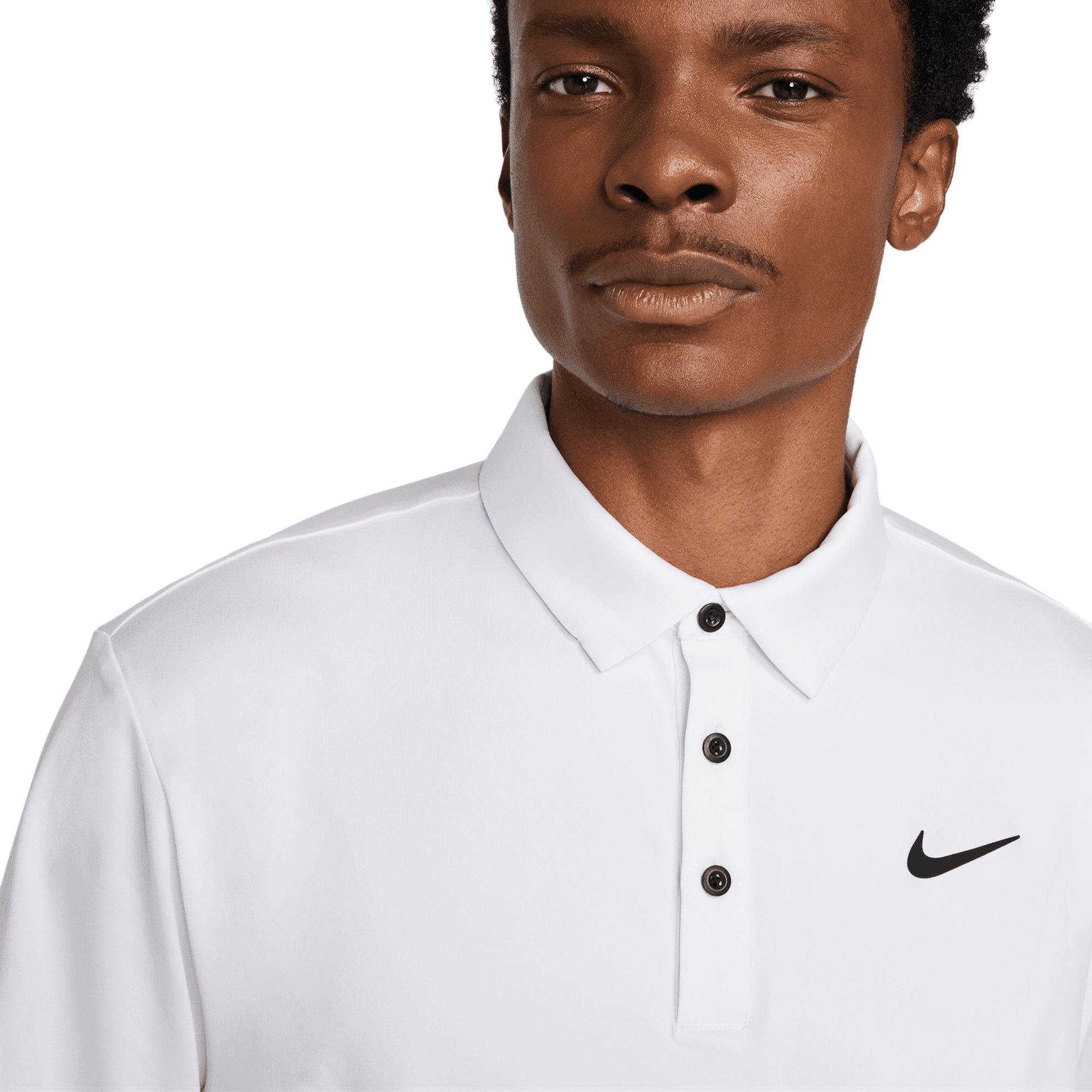 Nike Golf Dri-Fit Tour Solid Shirt White 100