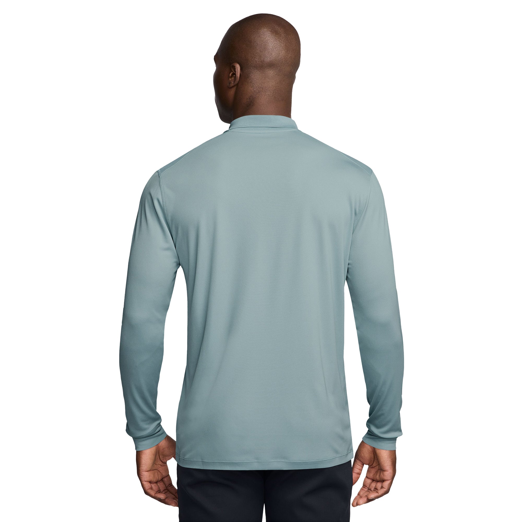 Nike Golf Dri-Fit Victory Solid Long Sleeve Shirt Ocean Cube 395