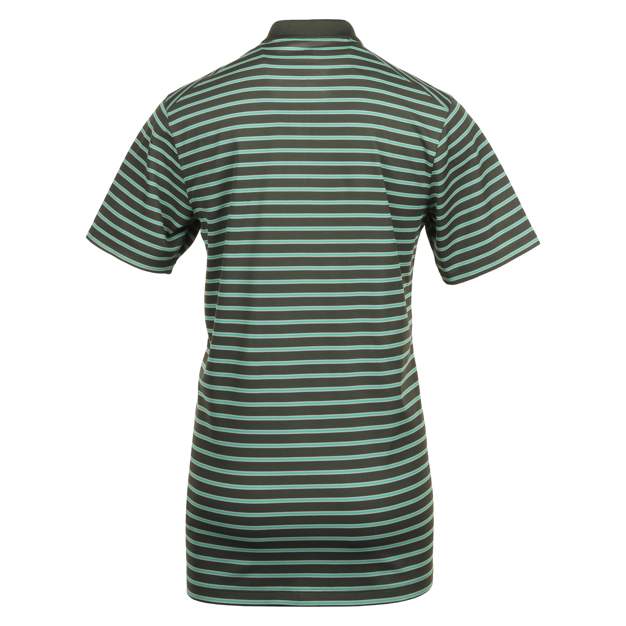 Nike Golf Dri-Fit Victory Stripe Shirt Cargo Khaki/Jade Horizon 325
