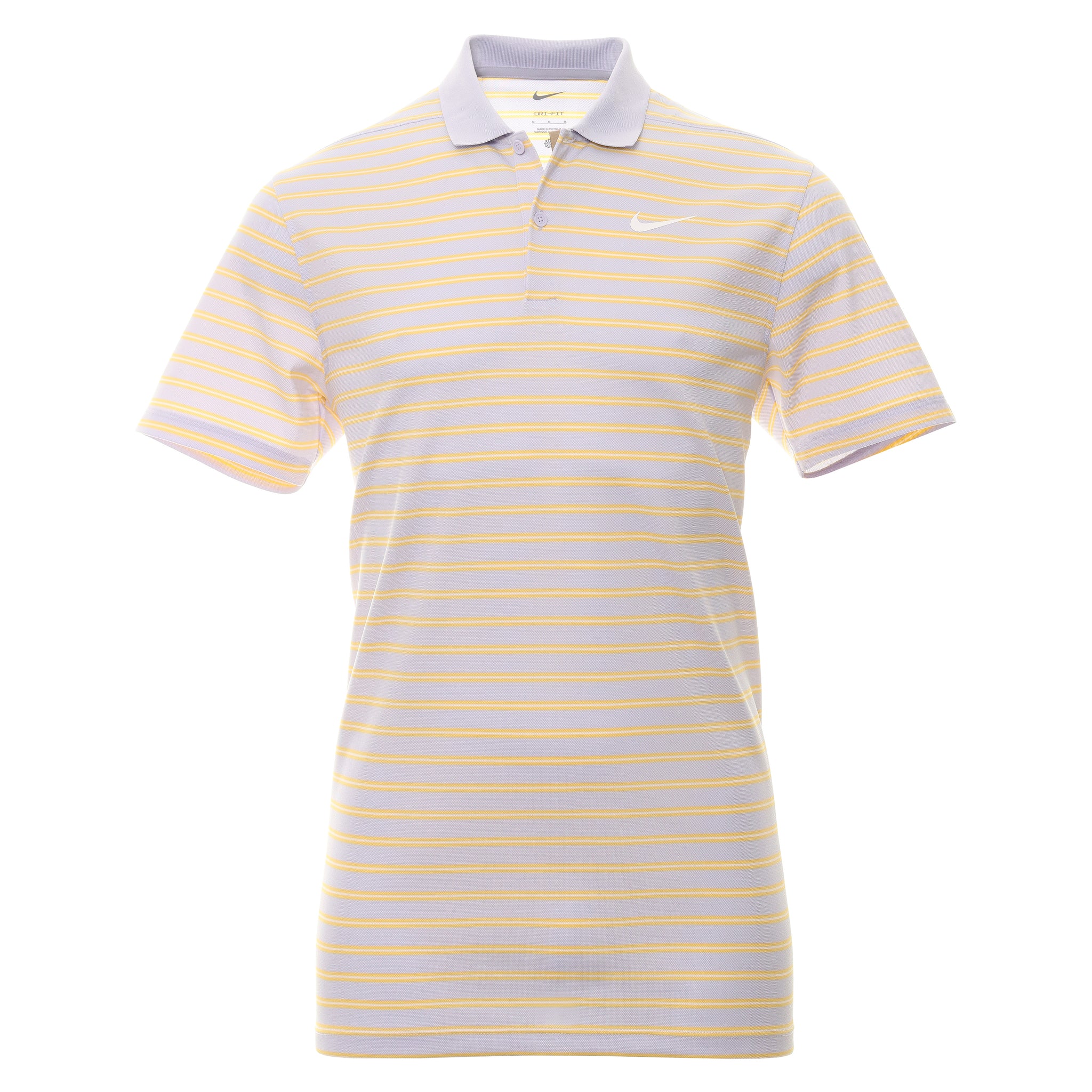 Nike Golf Dri Fit Victory Stripe Shirt DH0829 Oxygen Purple 536