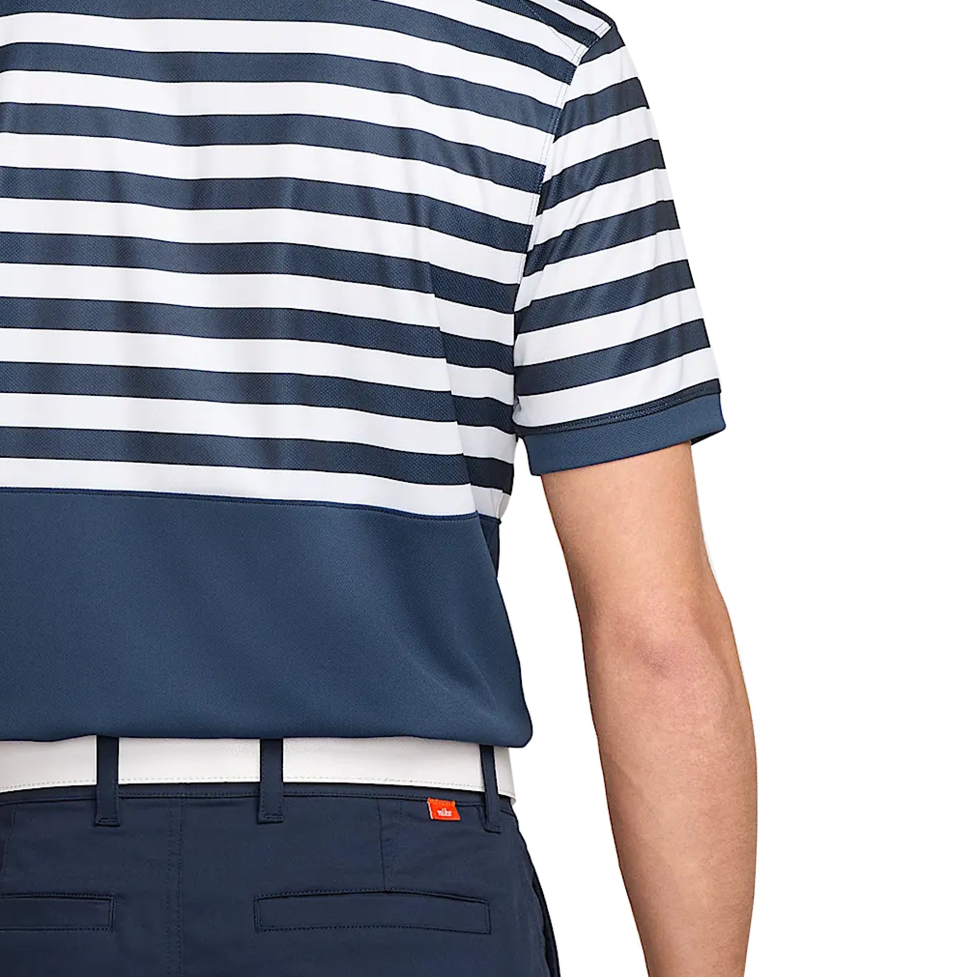 Nike Golf Dri-Fit Victory+ Blocked Shirt Obsidian/White 451