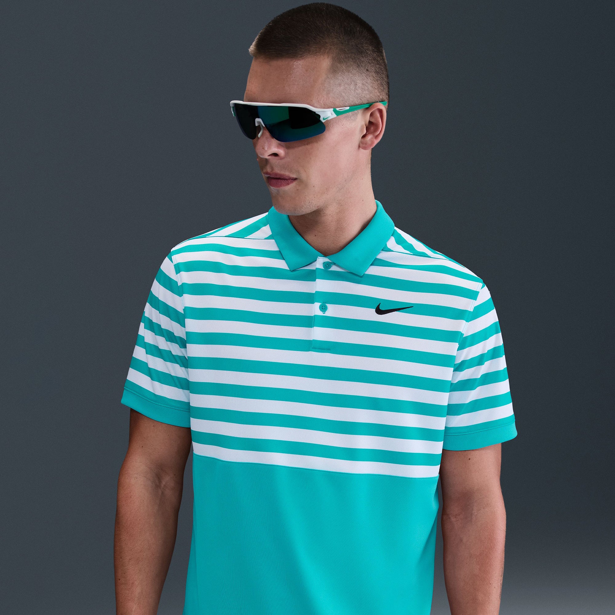 Nike Golf Dri-Fit Victory+ Blocked Shirt