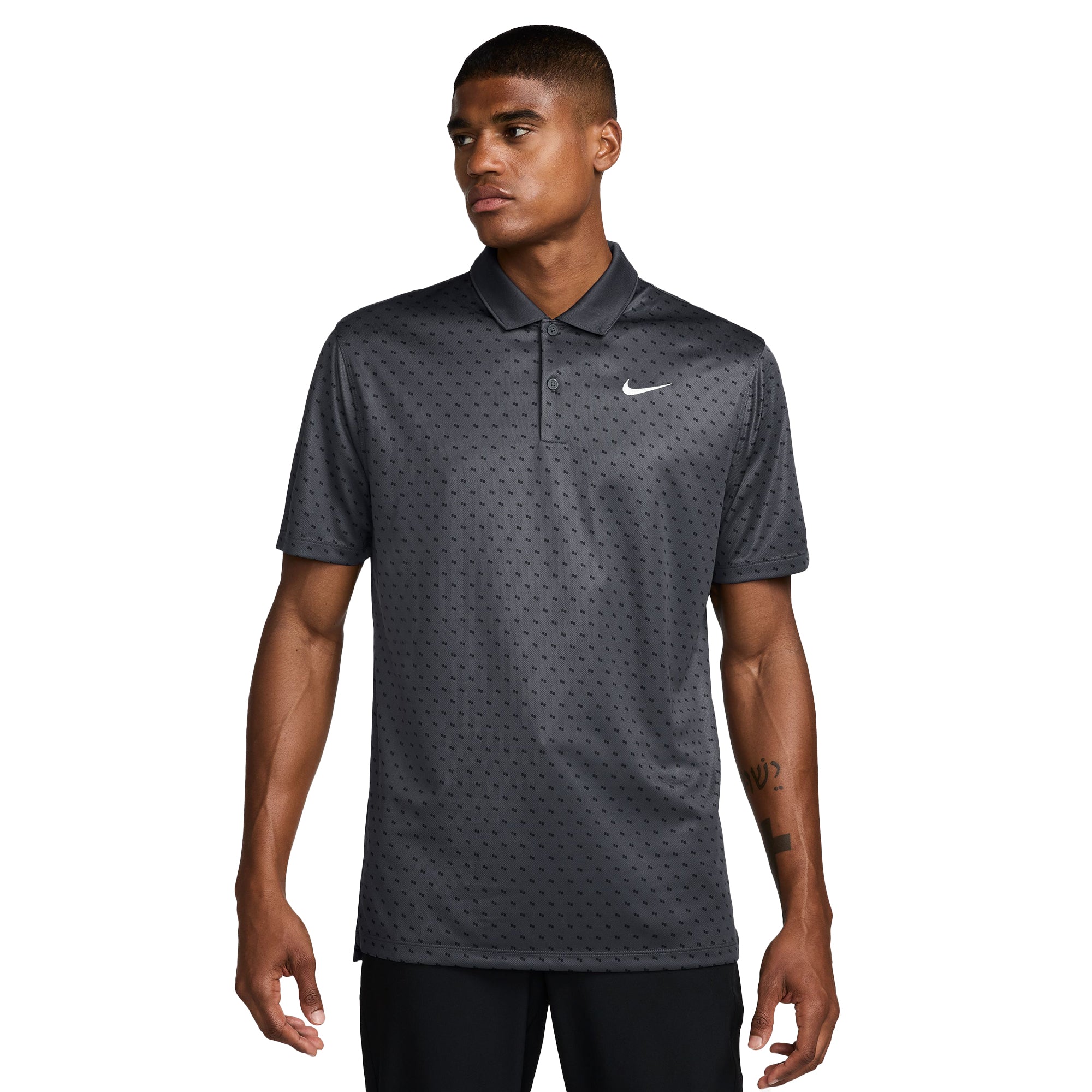 Nike Golf Dri-Fit Victory+ Print Shirt - Anthracite 060 - HM5639