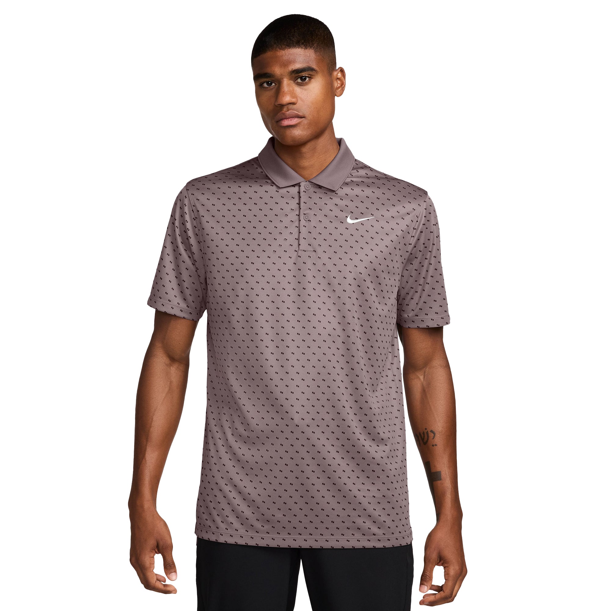 Nike Golf Dri-Fit Victory+ Print Shirt - Anthracite 060 - HM5639