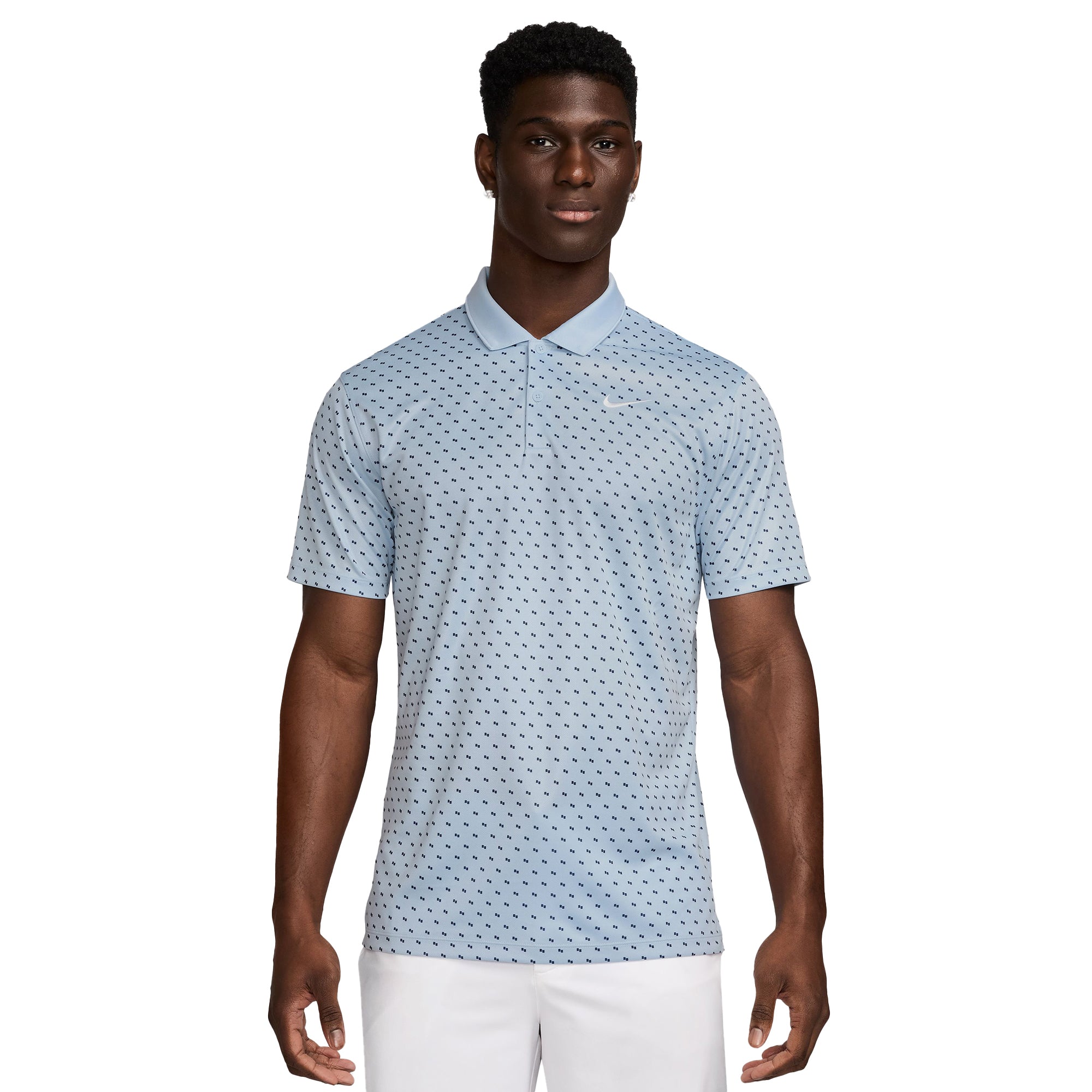 nike golf polka dot shirt