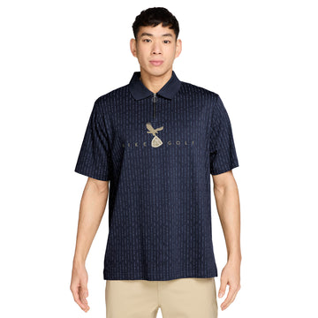 Nike Golf Fairway Fresh Zip Polo Shirt