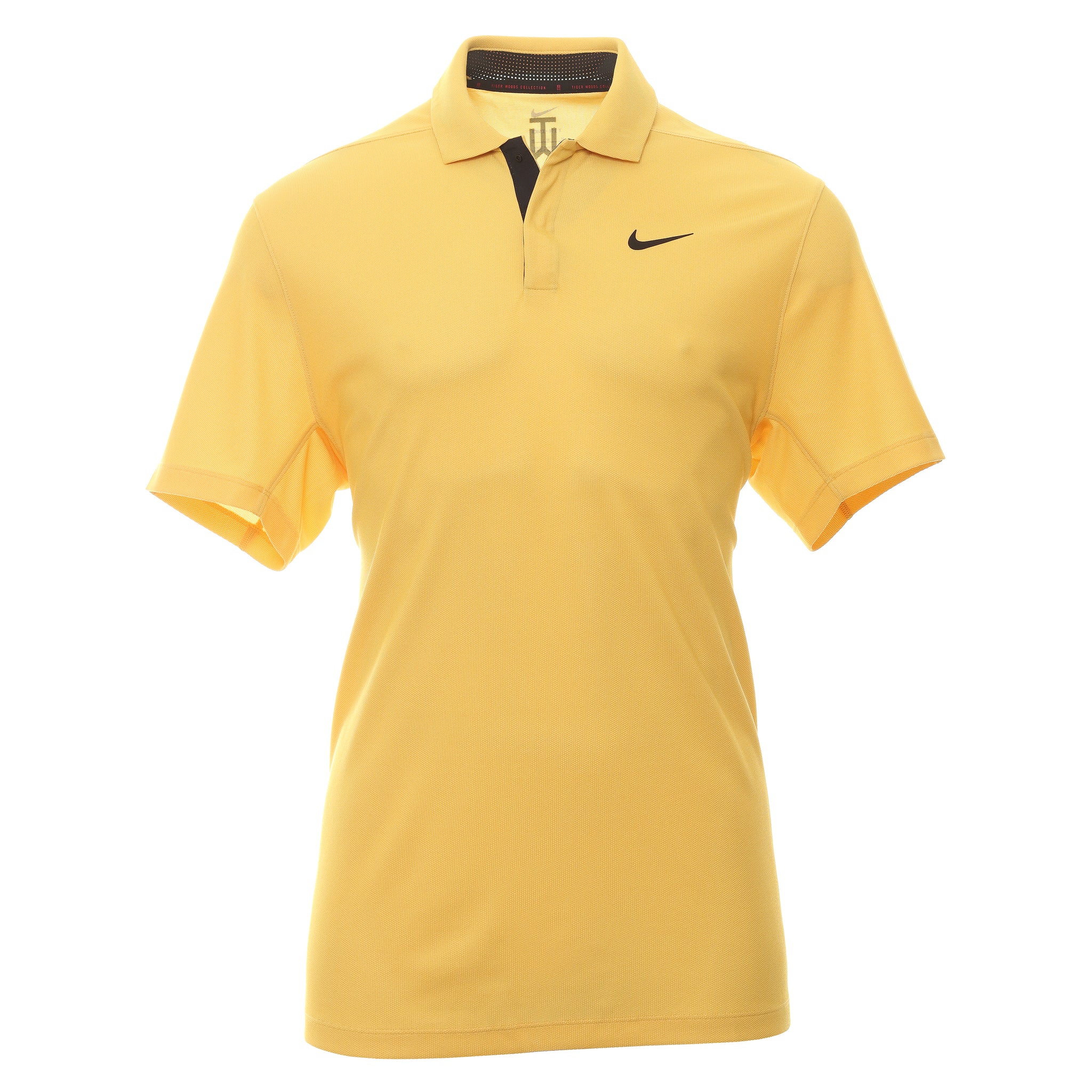 Nike Golf TW DriFit Tech Pique Shirt DR5314 Solar Flare 761