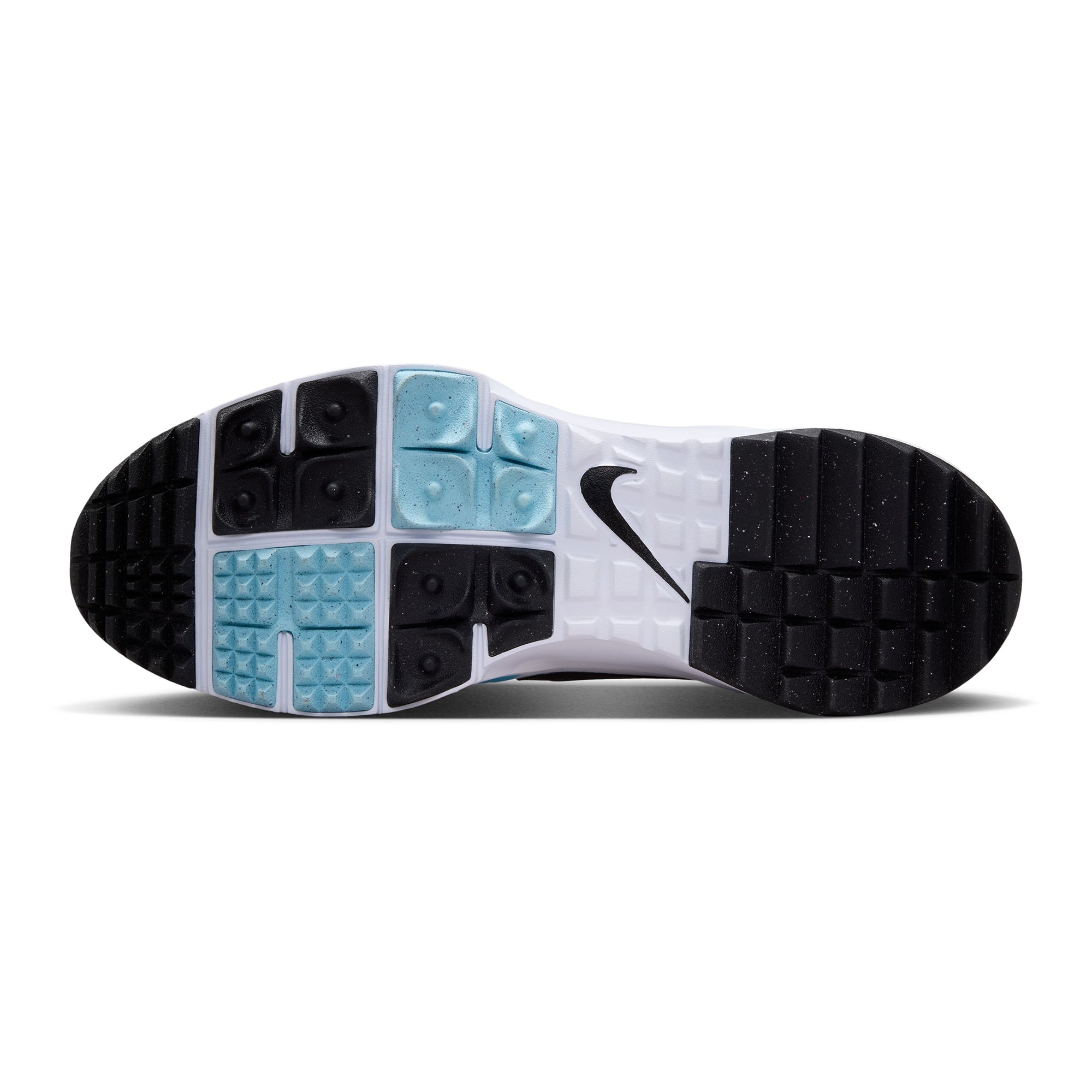 Nike Golf Tempo G Golf Shoes - White/Black/Blue Chill 102 - IH0381 