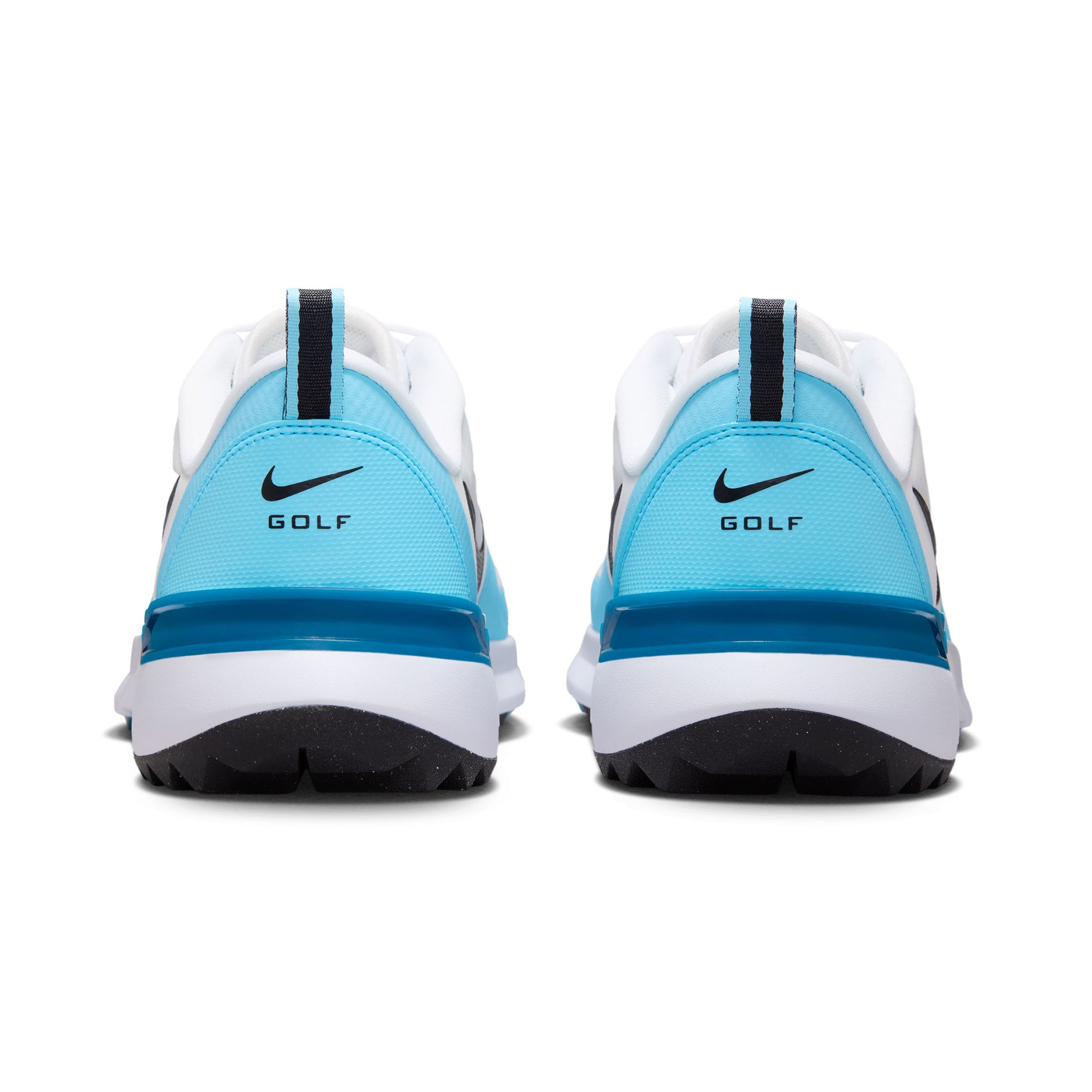 Nike Golf Tempo G Golf Shoes - White/Black/Blue Chill 102 - IH0381