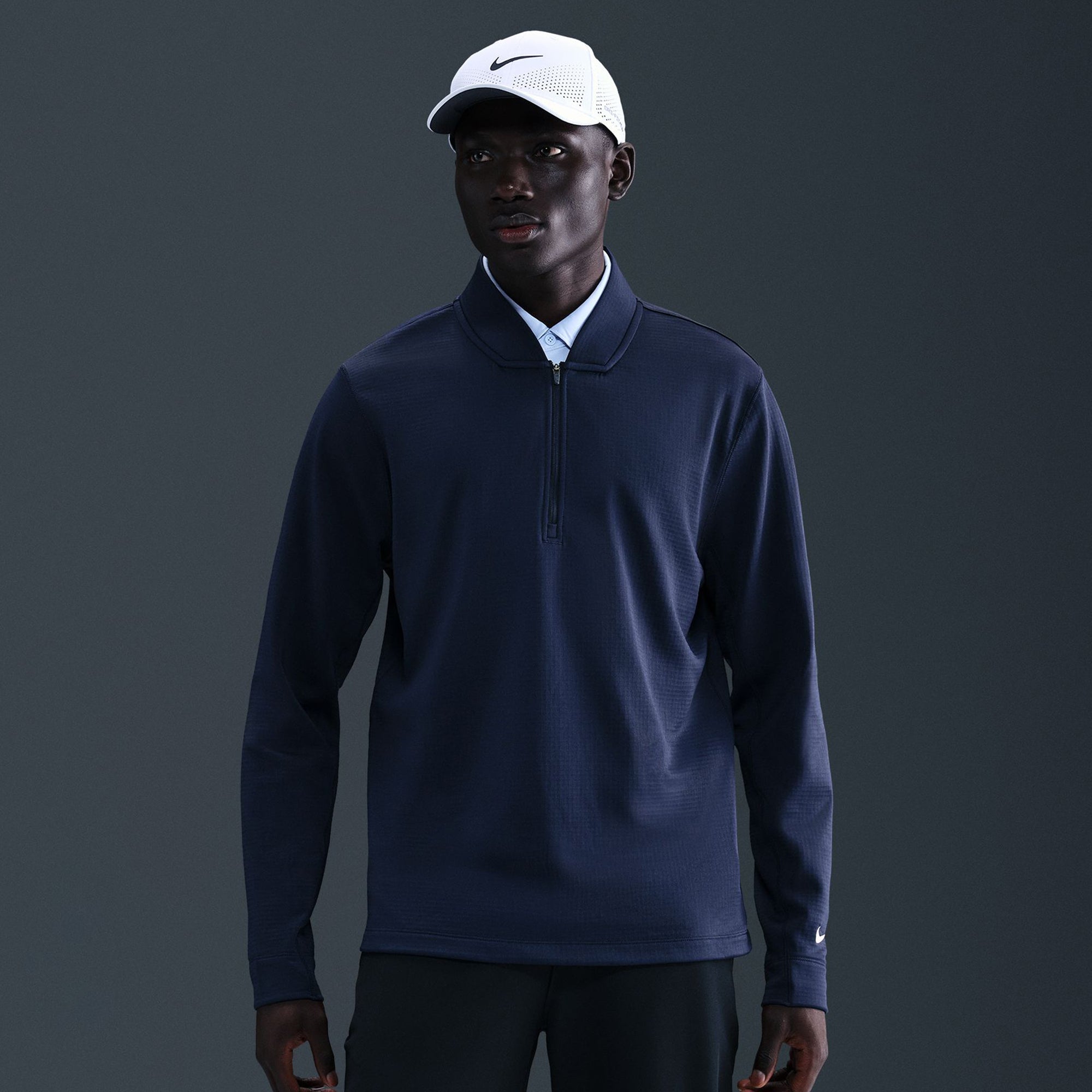 Nike Golf Velocity Half Zip - College Navy 419 - IB0307-419