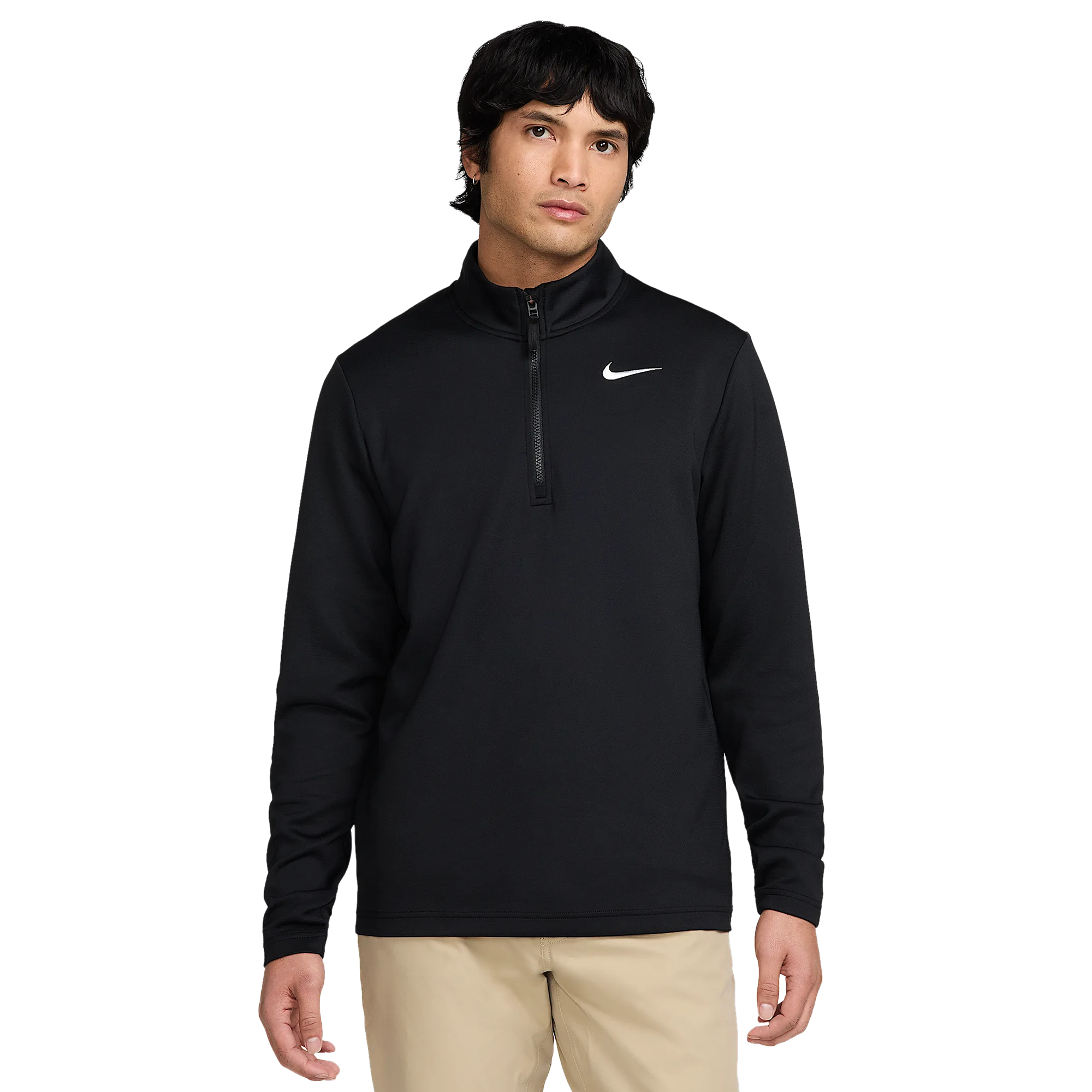 Nike Golf Victory Therma-Flex 1/2 Zip Black 010