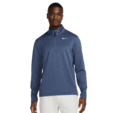 Nike Golf Victory Therma-Flex 1/2 Zip Diffused Blue 491