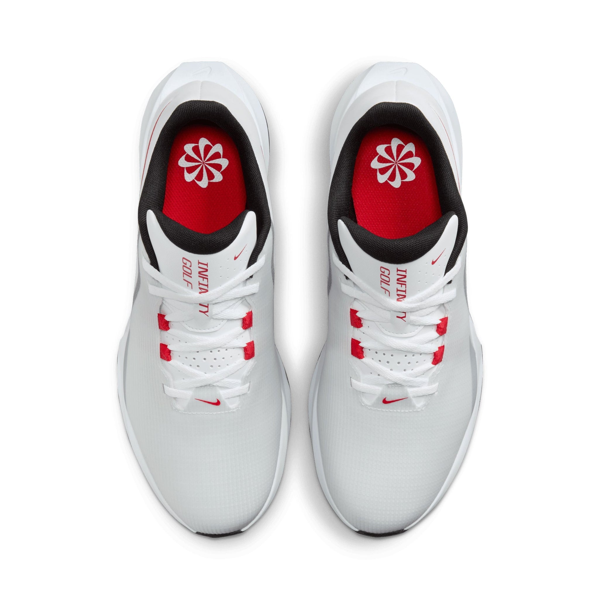 Nike Infinity Golf Shoes White/Uni Red/Platinum 101