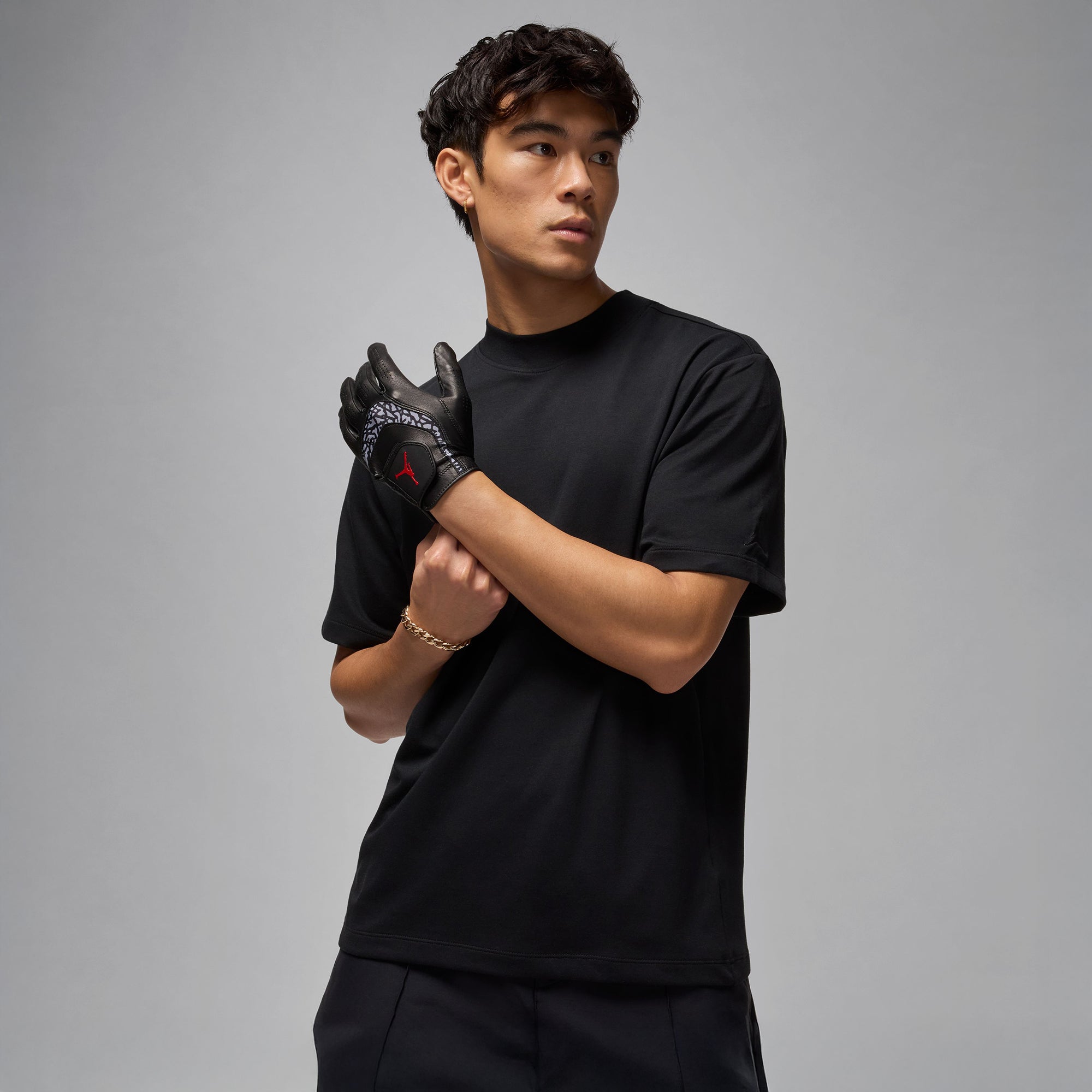 Nike Jordan Dri-Fit Mock Neck Golf Shirt