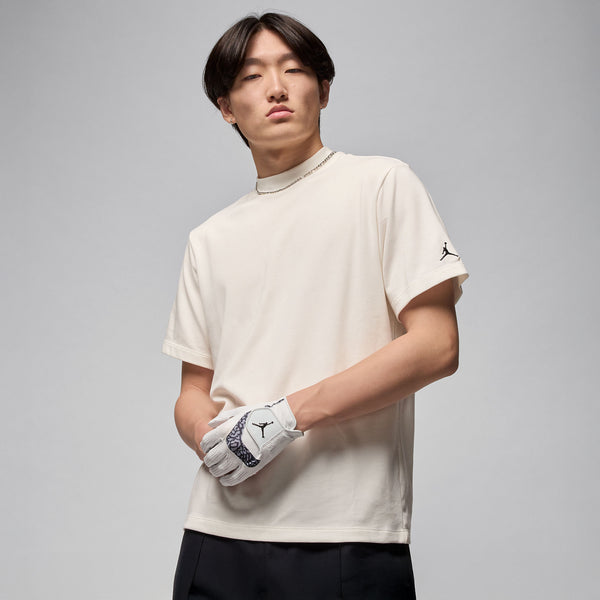 Nike Jordan Dri-Fit Mock Neck Golf Shirt - Sail 133 - IB2831