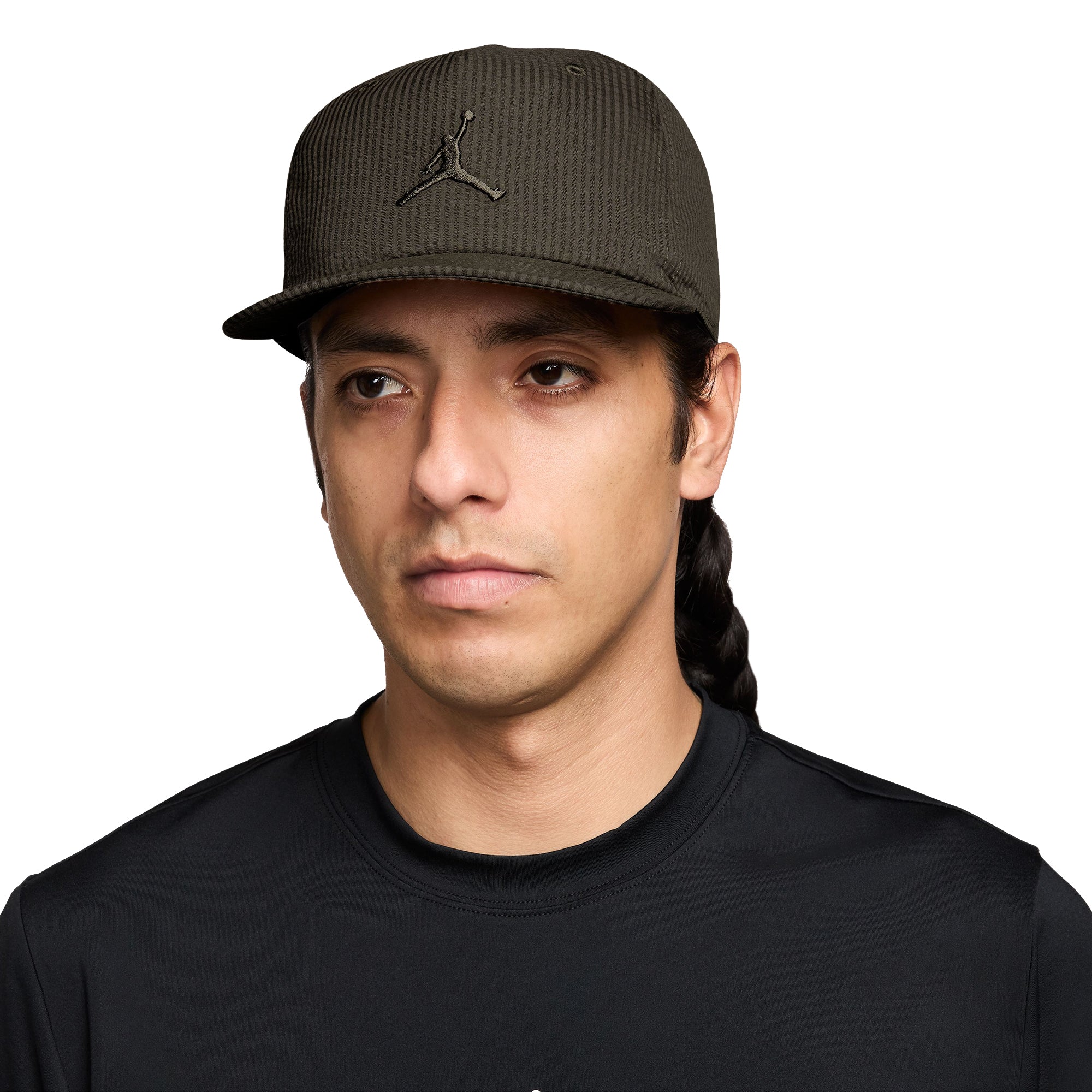 Nike Jordan Dri-Fit Pro Seersucker Golf Cap - Olive Grey 040 - IM4546 ...