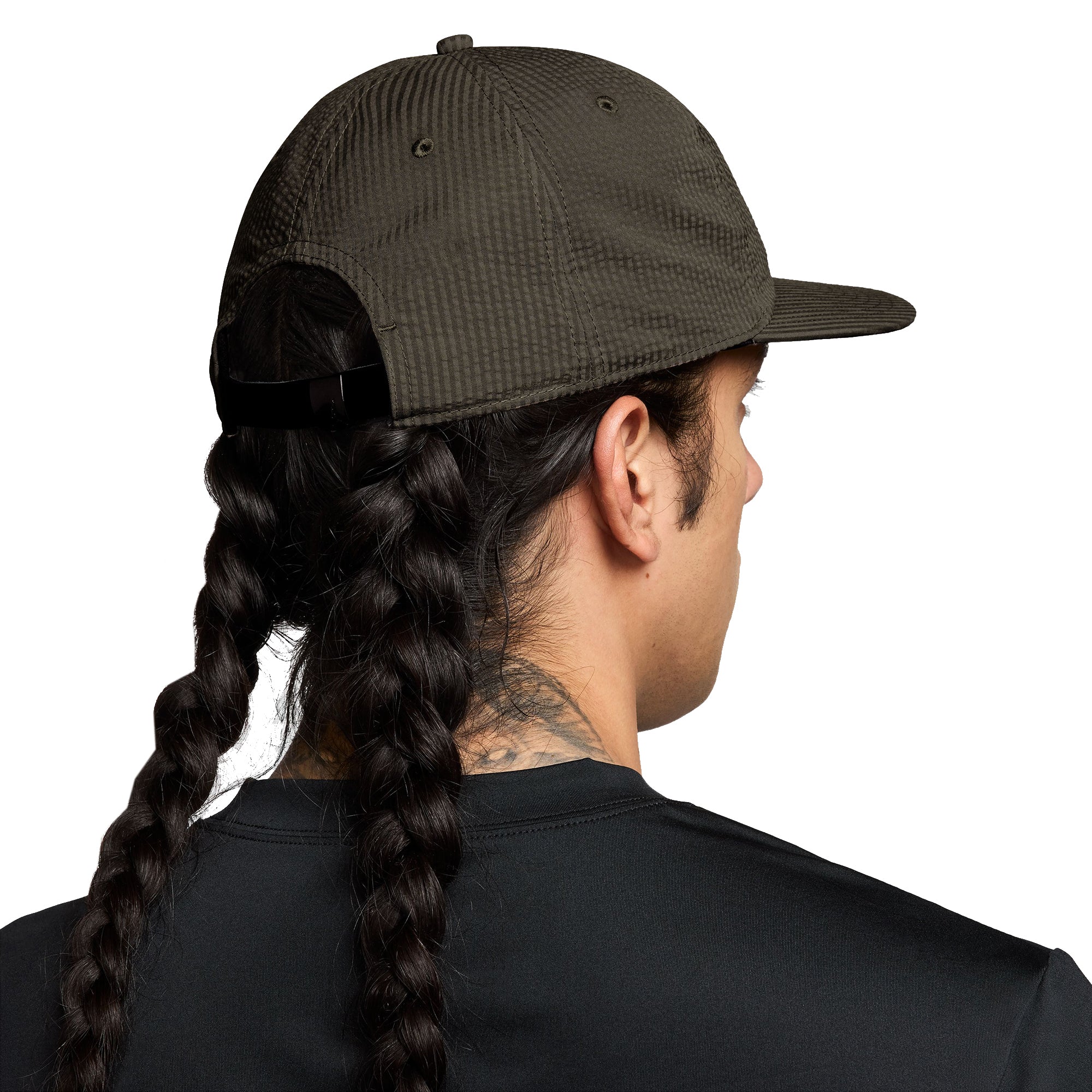 Nike Jordan Dri-Fit Pro Seersucker Golf Cap - Olive Grey 040 - IM4546 ...