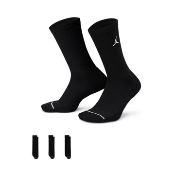 Nike Jordan Everyday Crew Socks - 3 Pair Black 010