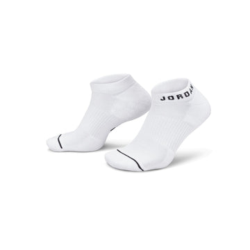Nike Jordan Everyday No-Show Socks - 3 Pair White 100