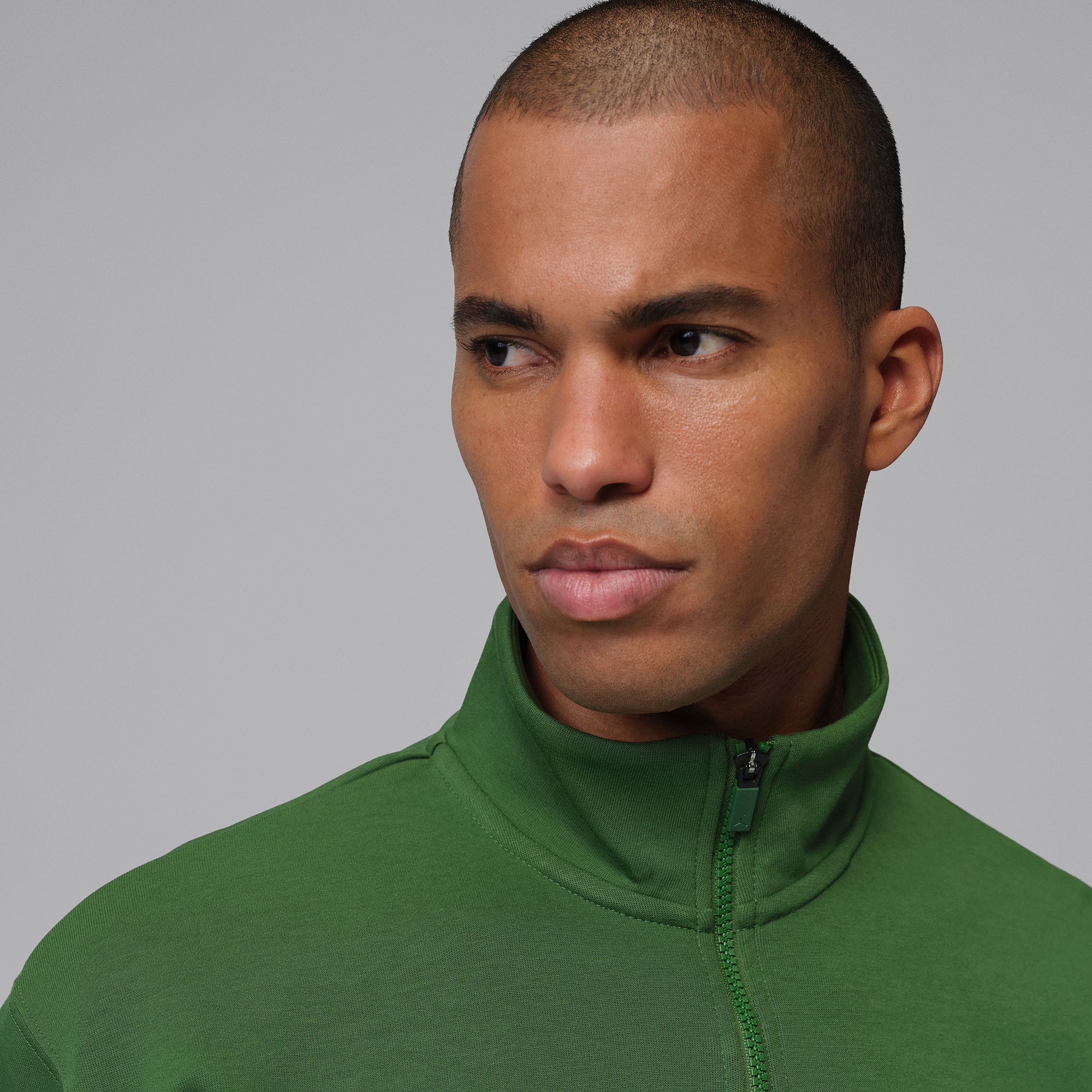 Nike Jordan Golf Half Zip Pullover HF9919 Forest Green/Sail 335