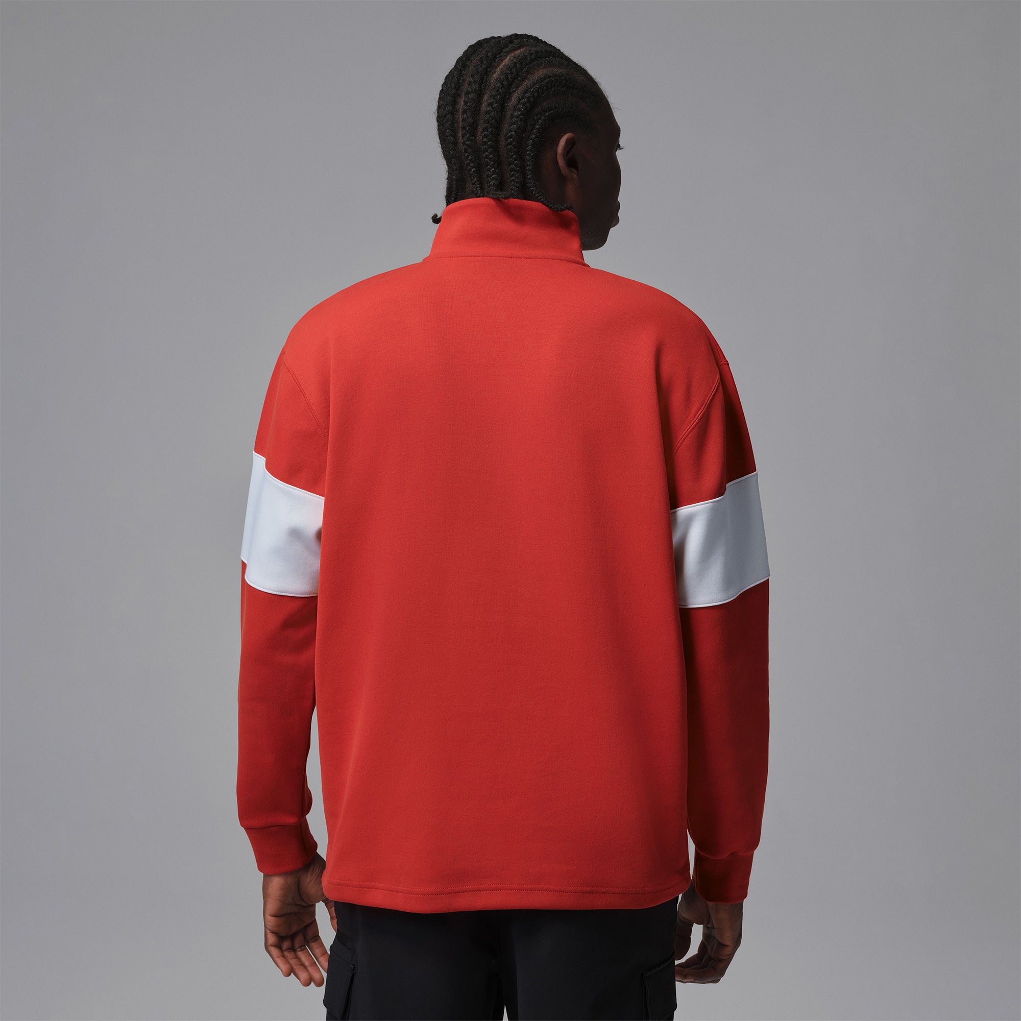 Nike Jordan Golf Half Zip Pullover HF9919 Mystic Red/Sail 622
