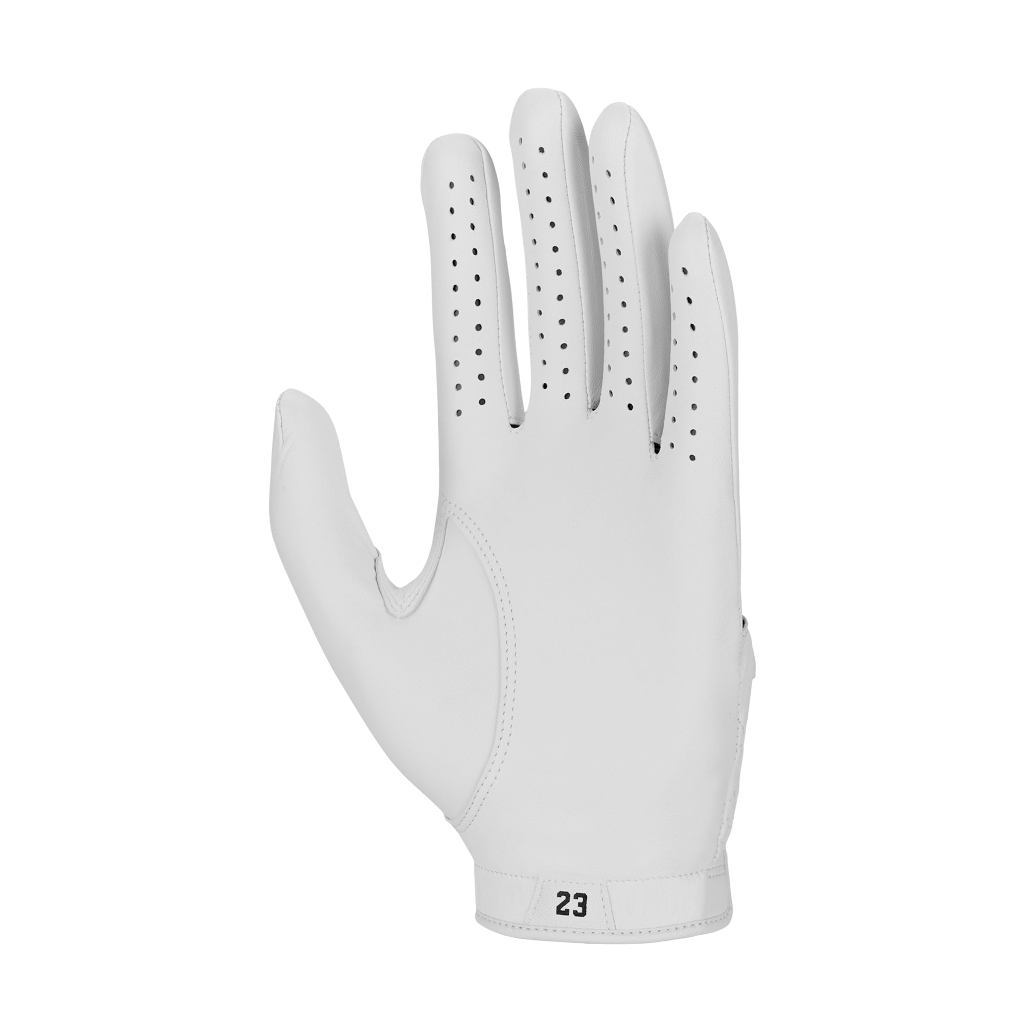 Nike Jordan Tour Golf Glove MLH - White/Medium Grey/Black 131