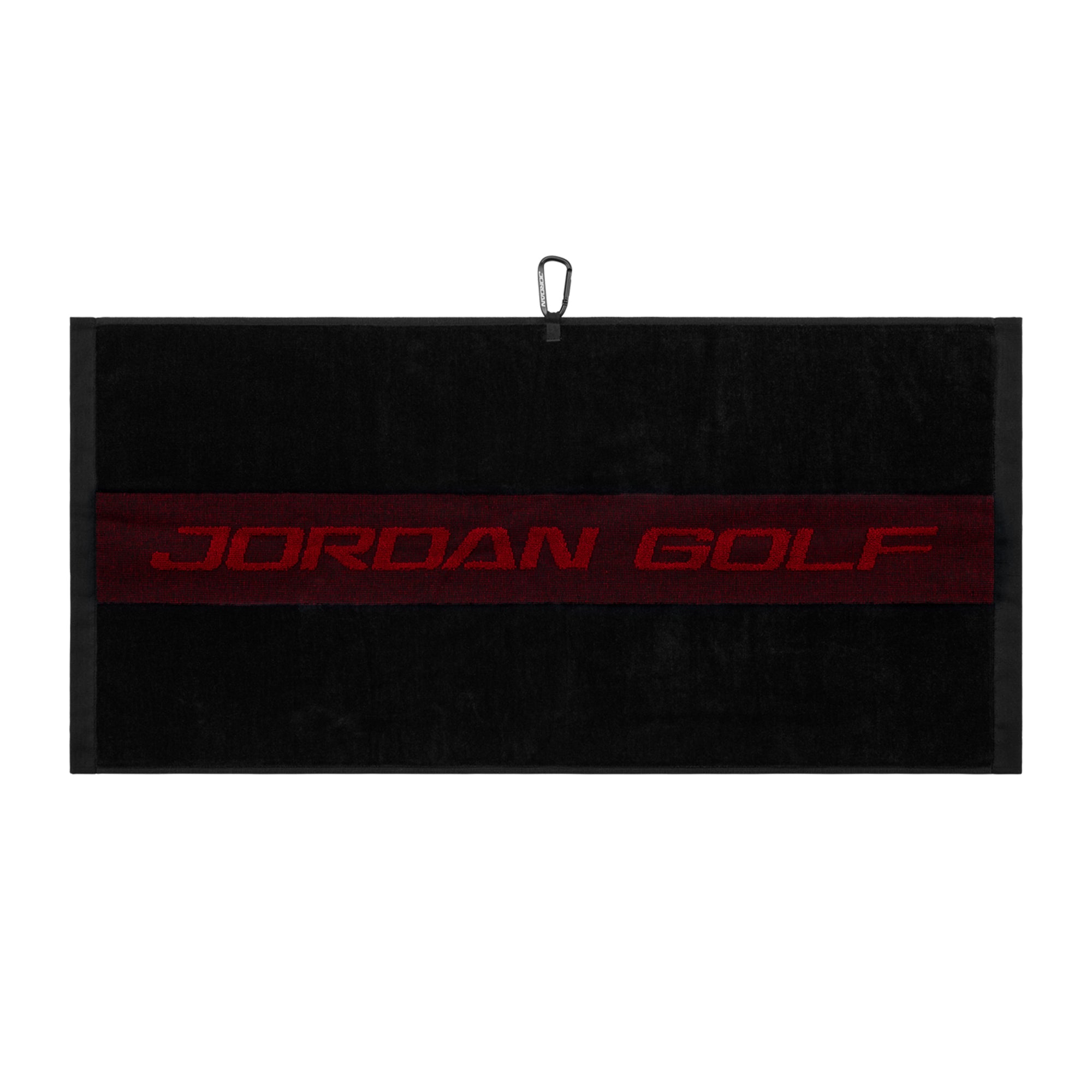 Nike Jordan Utility 2.0 Golf Towel - Black/Varsity Red 013
