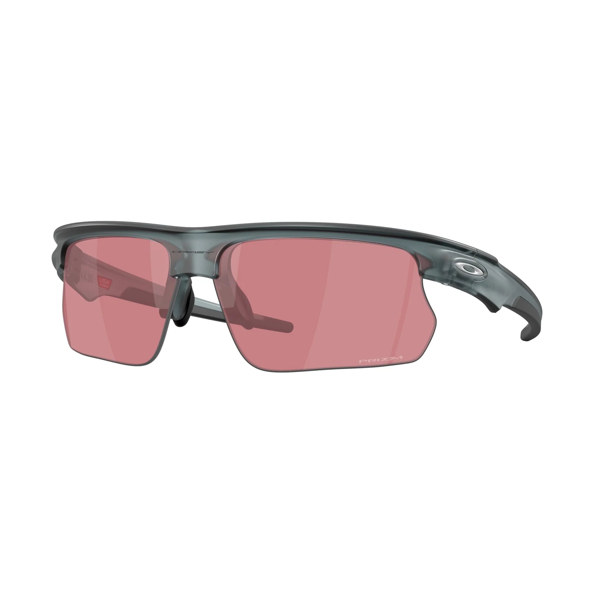 Oakley BiSphaera Sunglasses - Matte Crystal Black/Prizm Dark Golf
