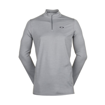 Oakley Golf Gravity Range 1/4 Zip Steel Grey Heather 98I 
