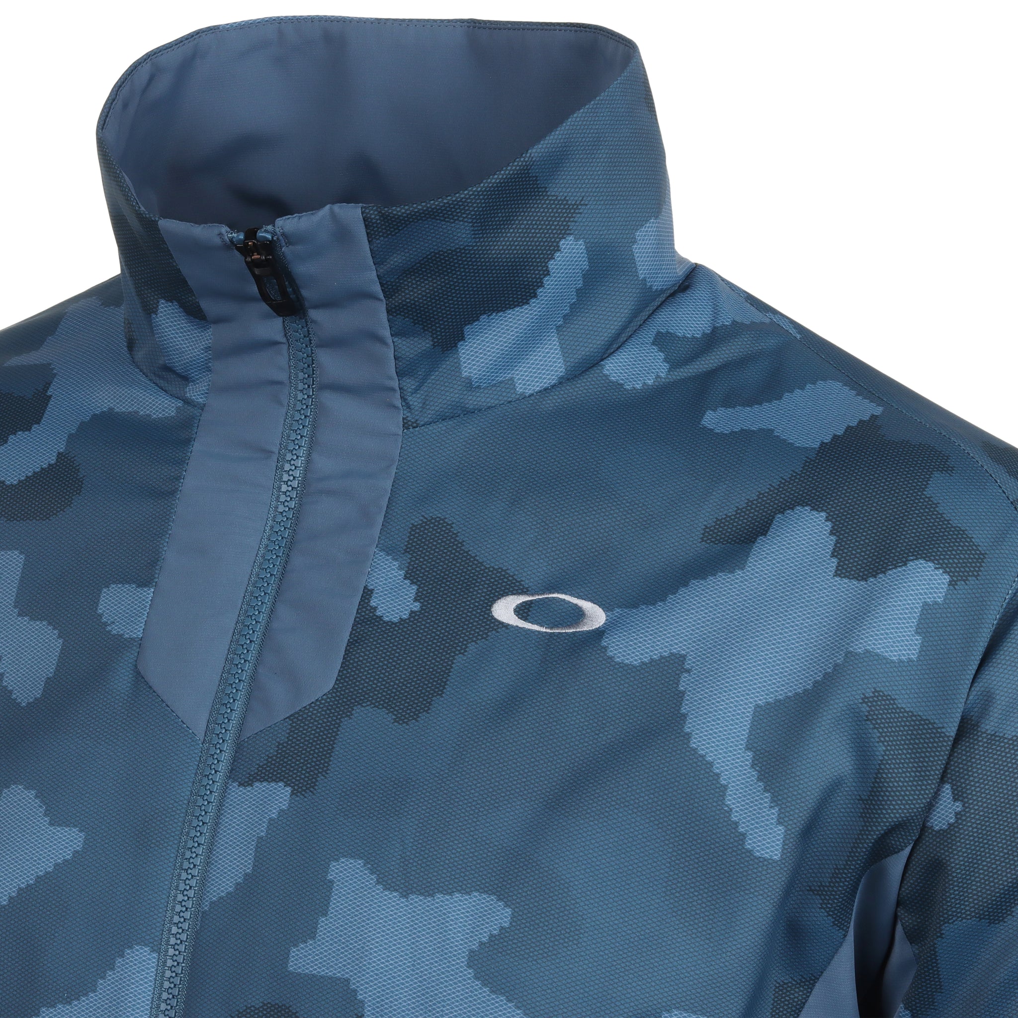 Oakley Golf Intricate Camo Jacket Blue Print 62K