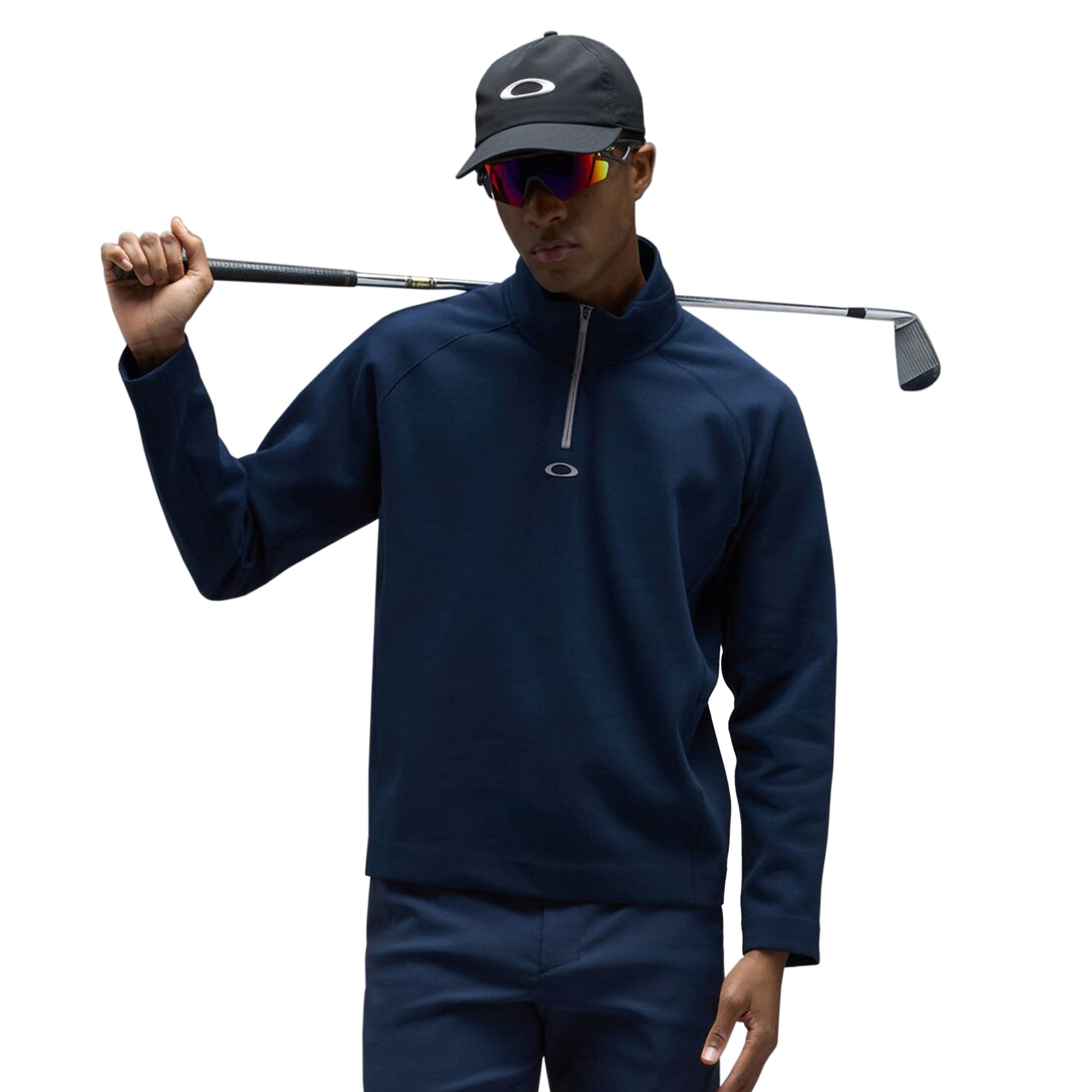 Oakley Golf Platform 1/4 Zip - Pitch Black 021 - 407913-021