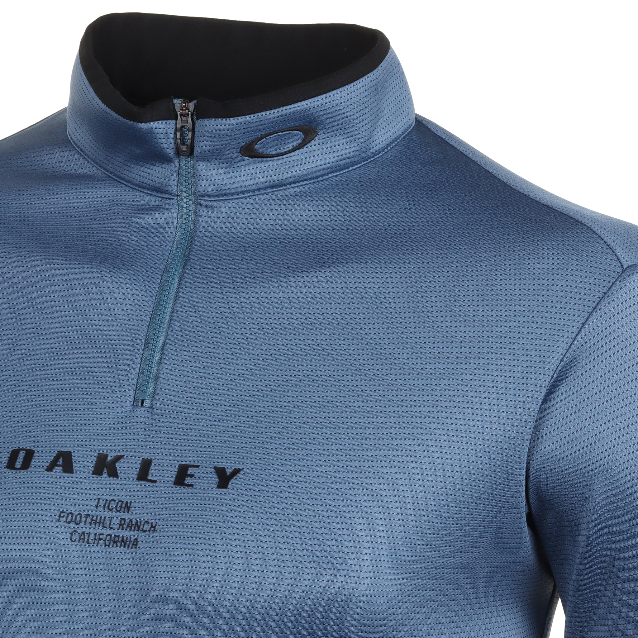 Oakley Golf Pleasant LS Mock 6.0 Dark Aqua 66Y