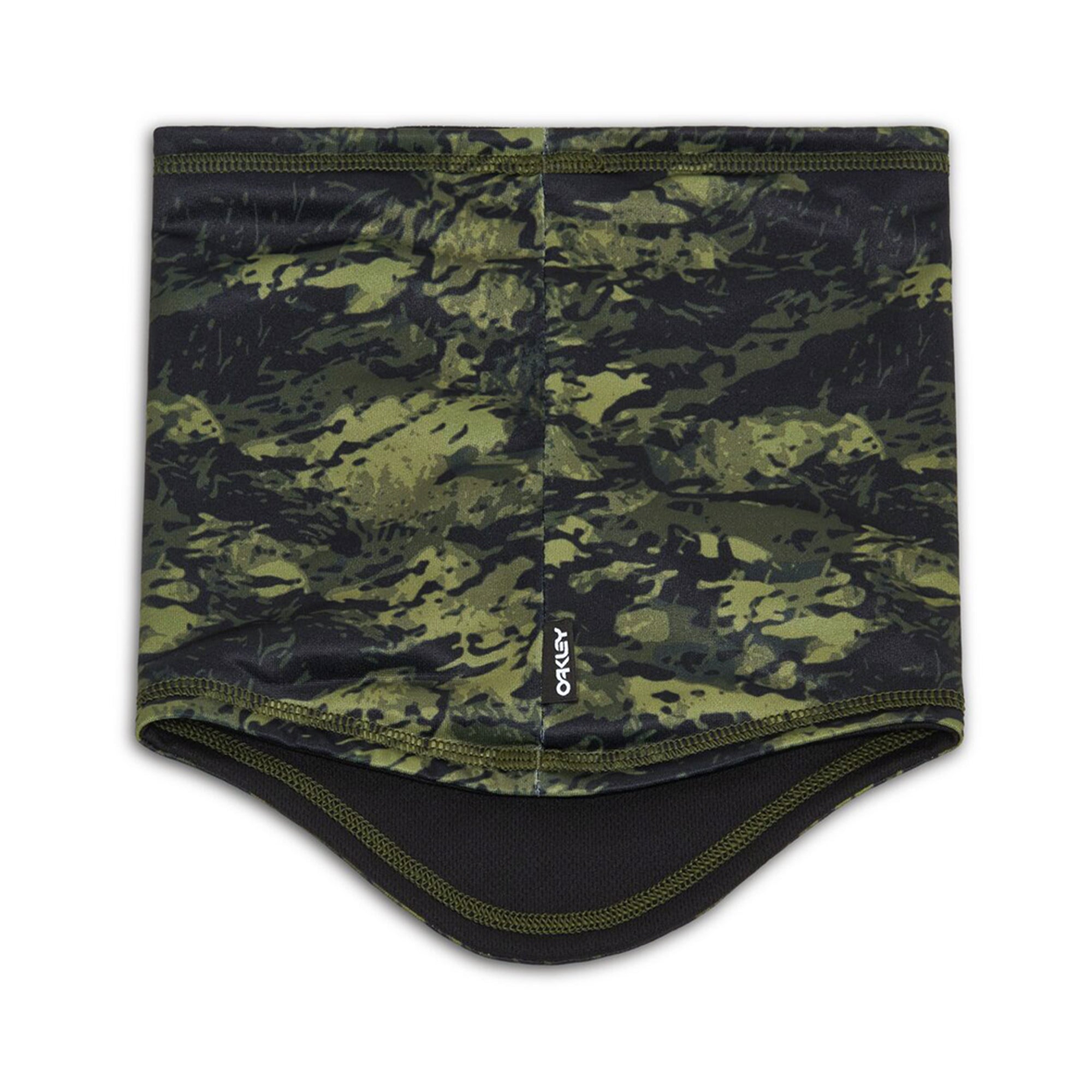 Oakley Golf Printed Neck Gaiter Tiger Camo Green BFQ
