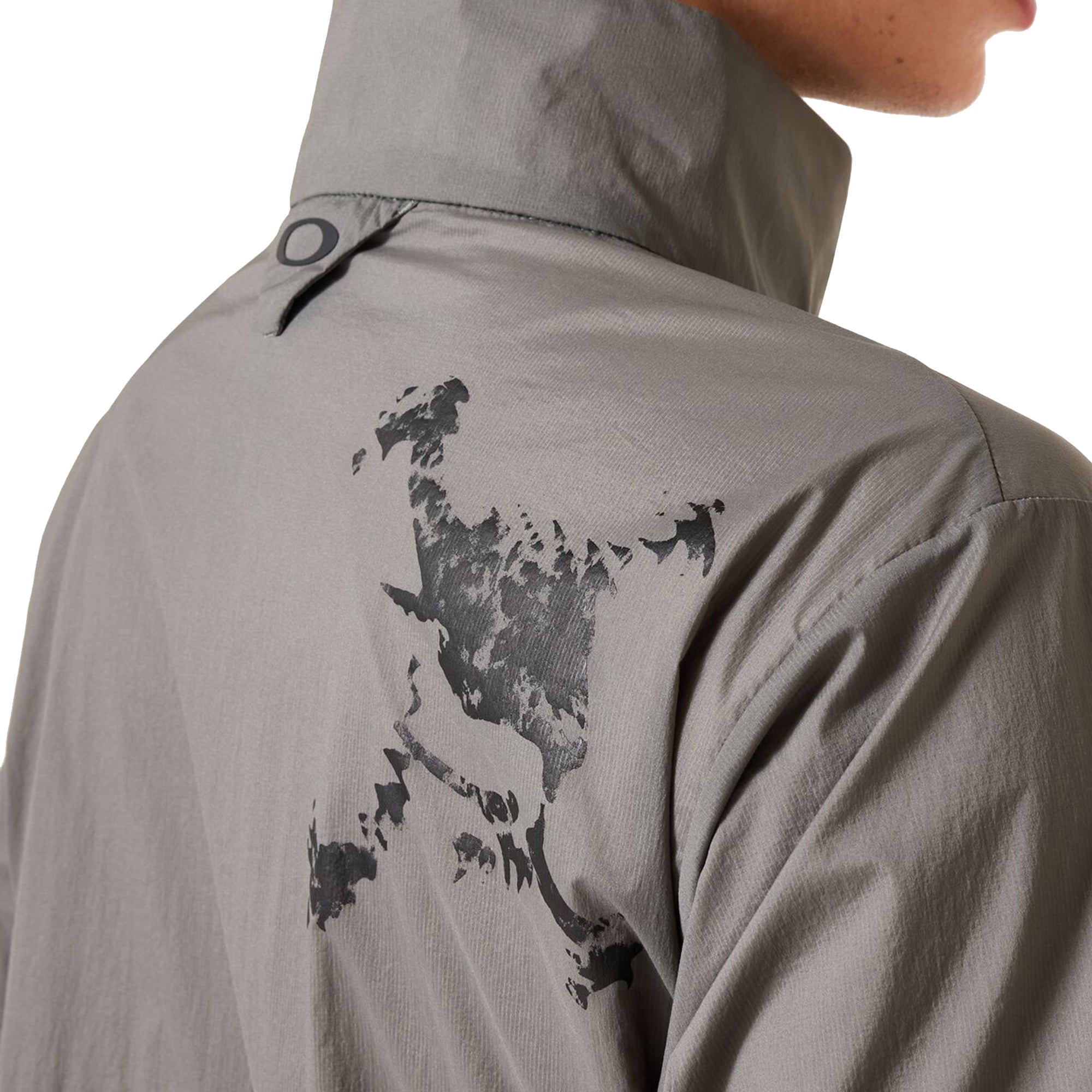 Oakley Golf SS Skull Airy Wind Jacket - Surplus Green 756 - 408759