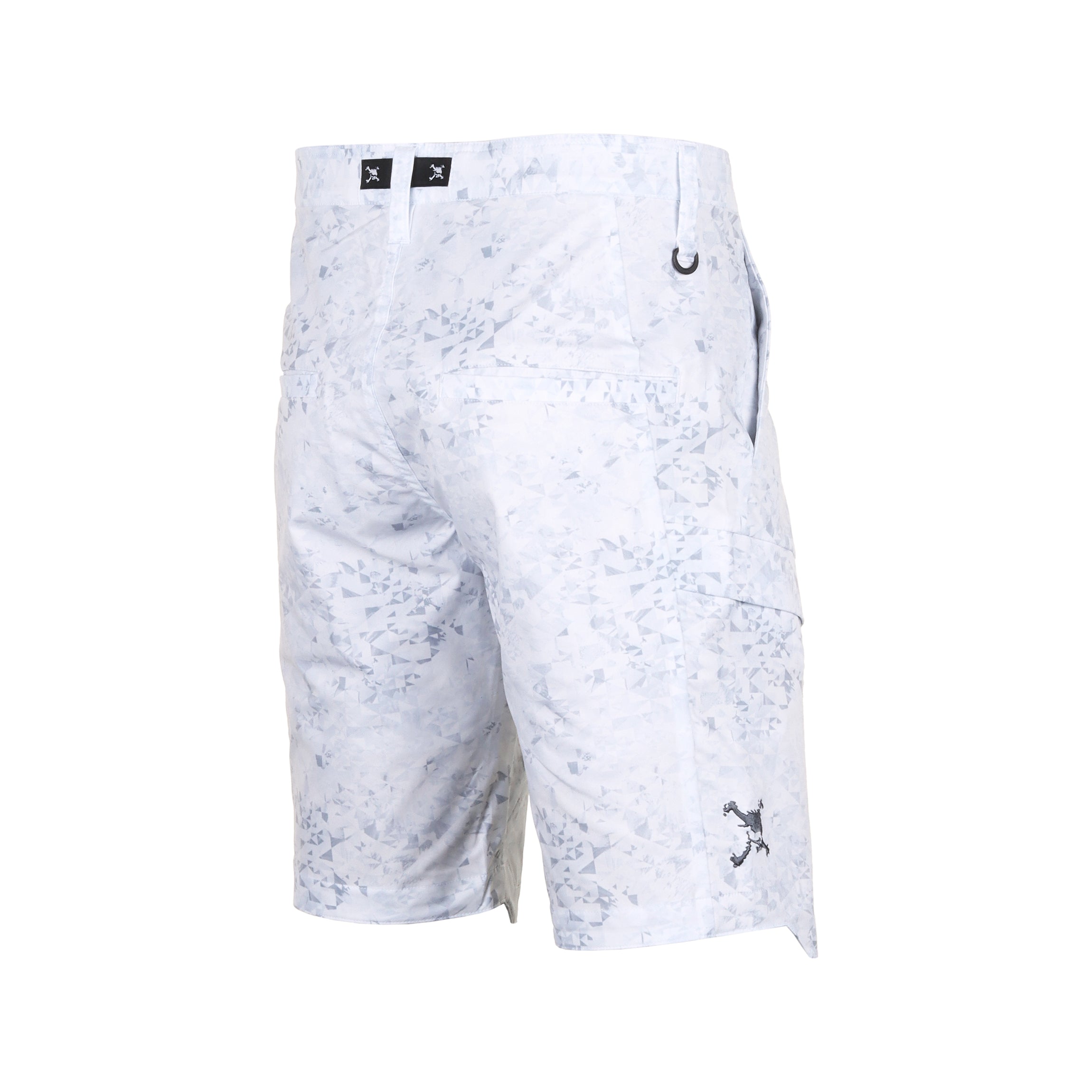 Oakley Golf Skull Bloom Quartz Shorts - White Print 186 - 406458