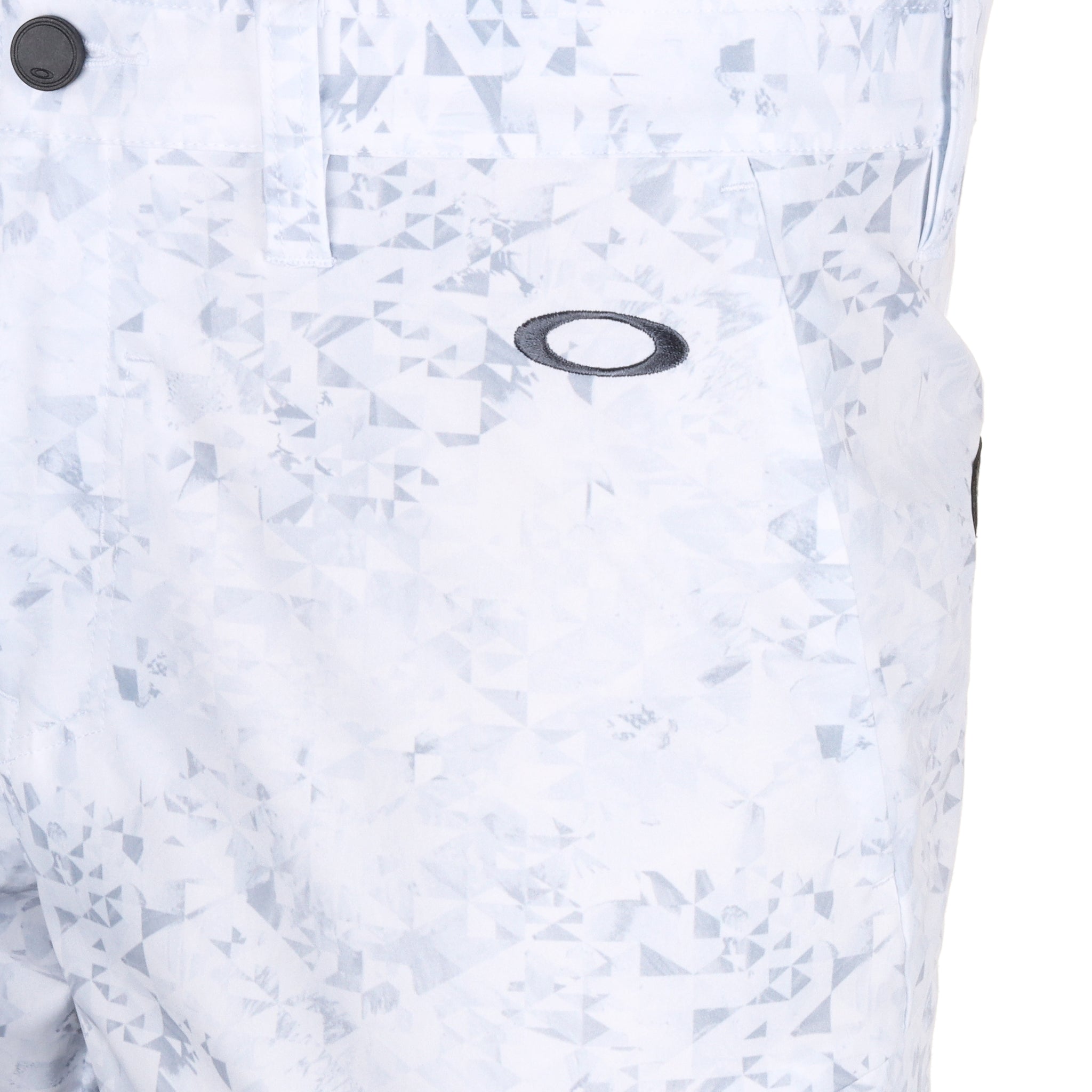Oakley Golf Skull Bloom Quartz Shorts White Print 186