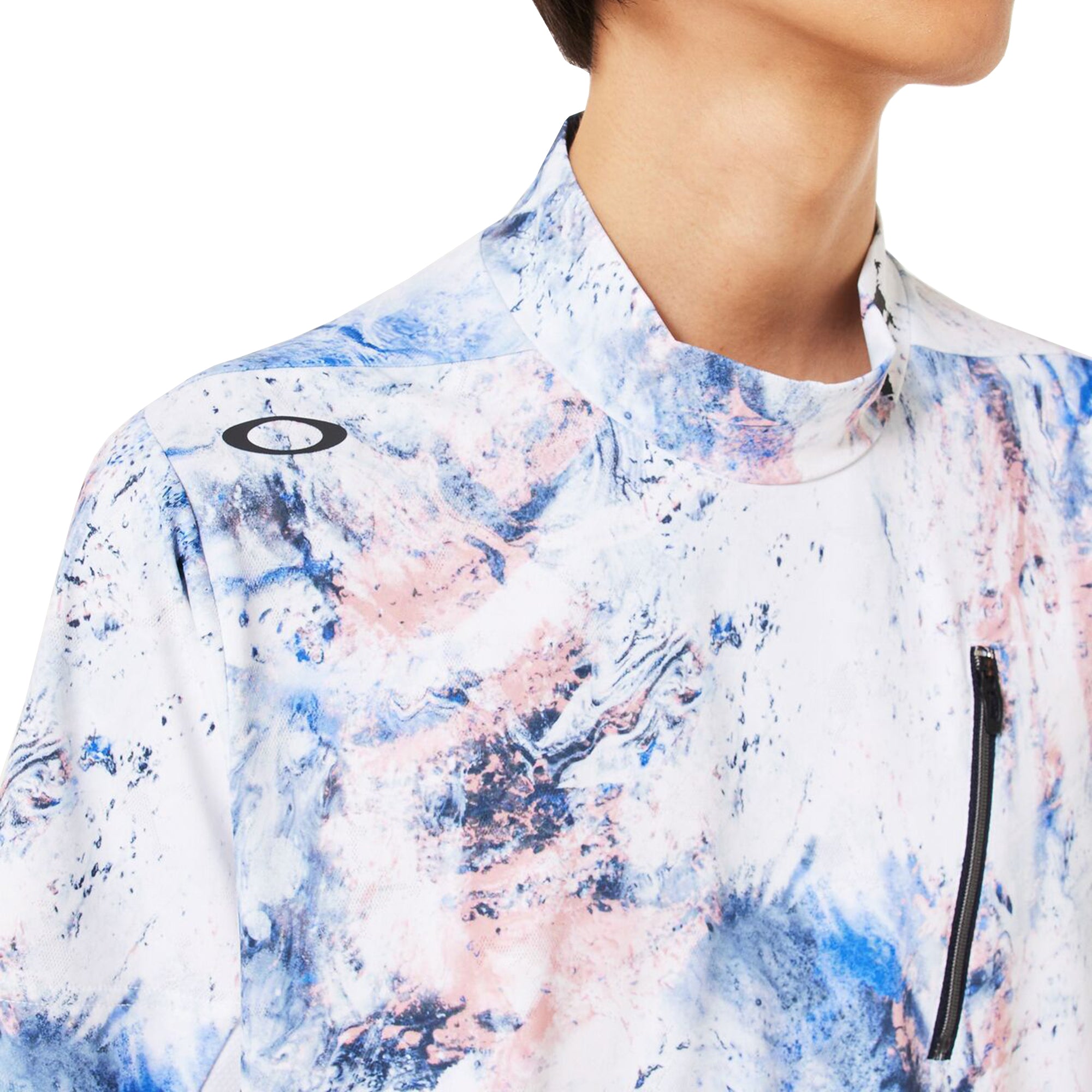 Oakley Golf Skull Bold Omble Mock Shirt