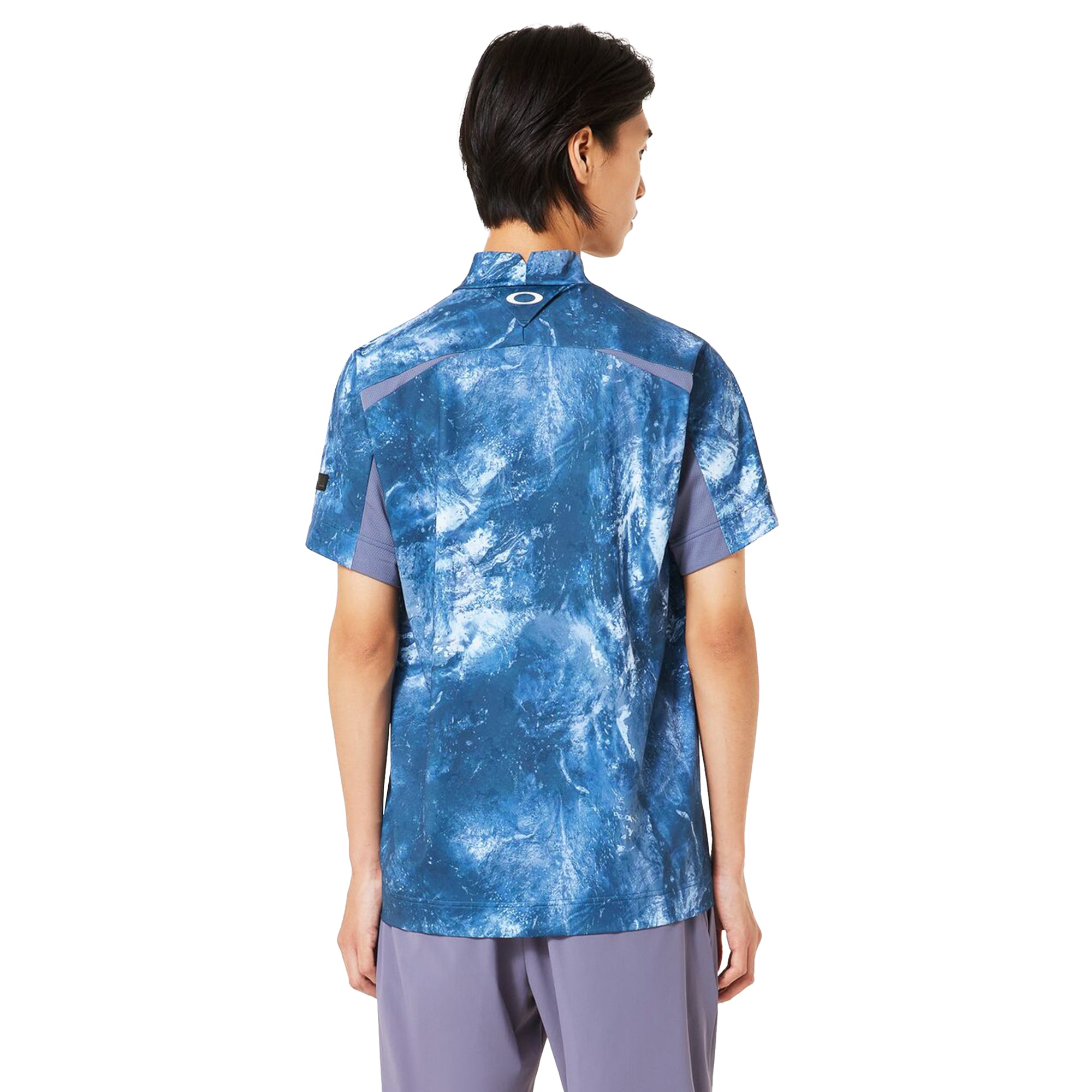 Oakley Golf Skull Bold Omble Mock Shirt