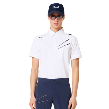 Oakley Golf Skull Cool Stretch Claw Polo Shirt