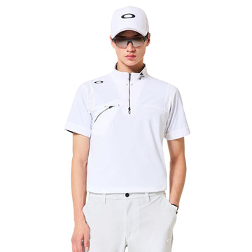 Oakley Golf Skull Cool Stretch Hybrid Mock Shirt