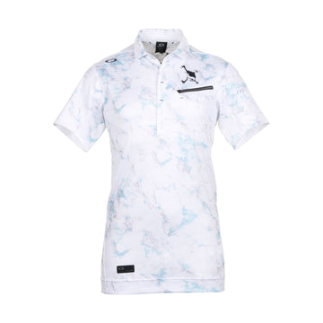 Oakley Golf Skull Deep Shade Shirt White Print 186