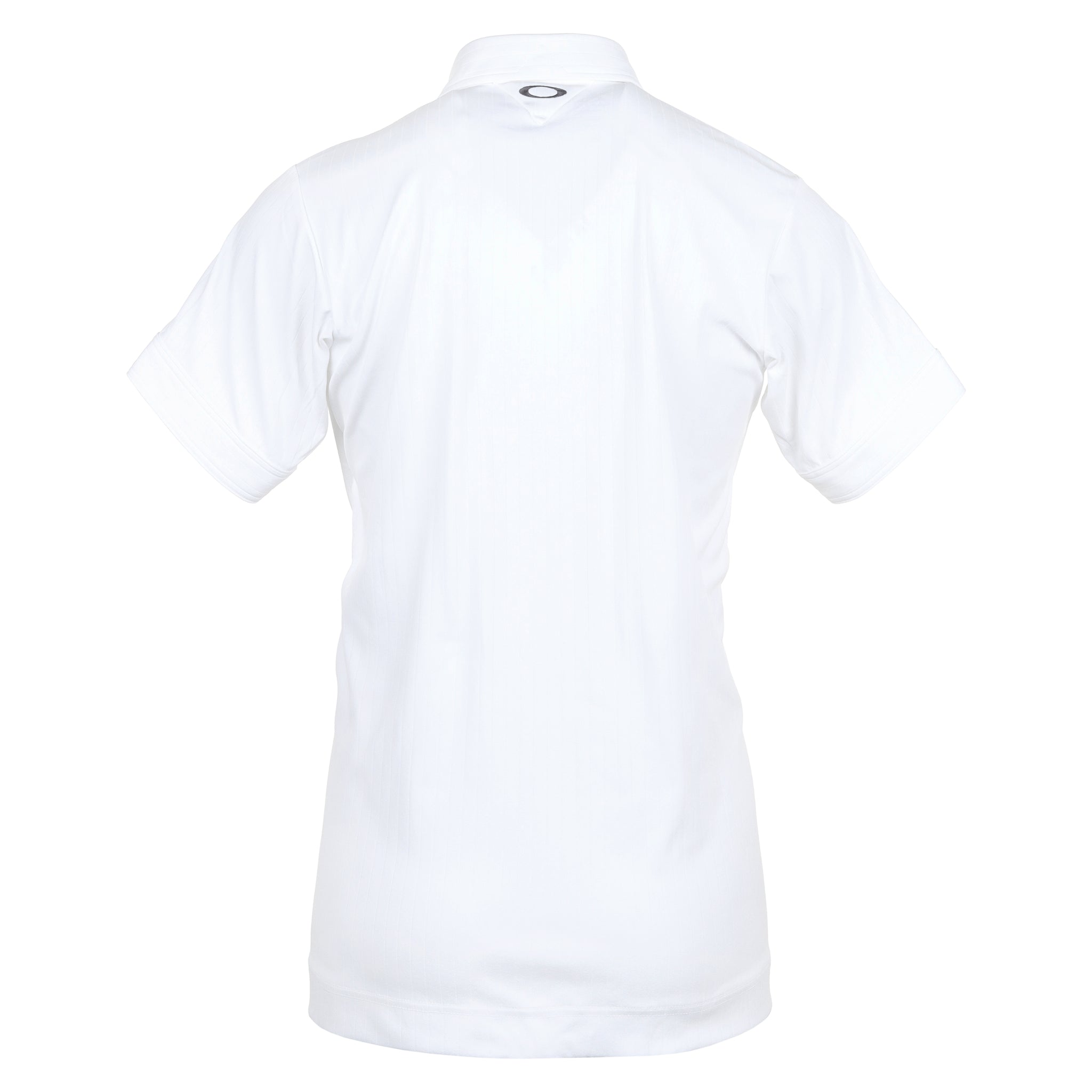Oakley Golf Skull Sleek Stripe Shirt White 100