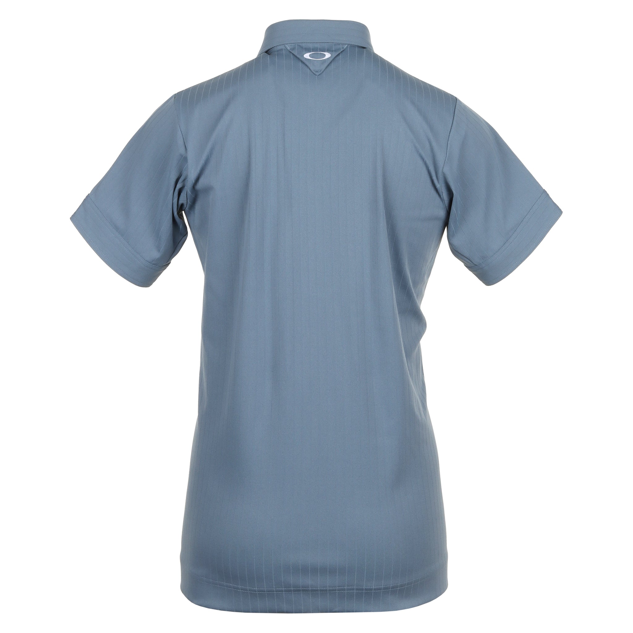 Oakley Golf Skull Sleek Stripe Shirt Blue Mirage 69T