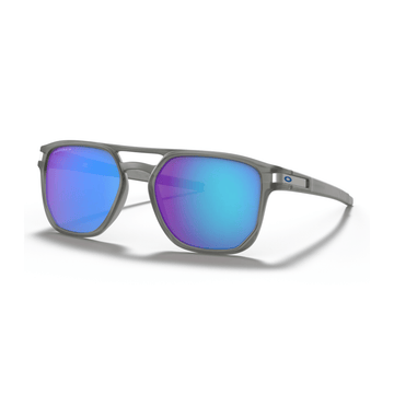 Oakley Latch Beta Sunglasses Matte Grey Ink/Prizm Sapphire Polarized