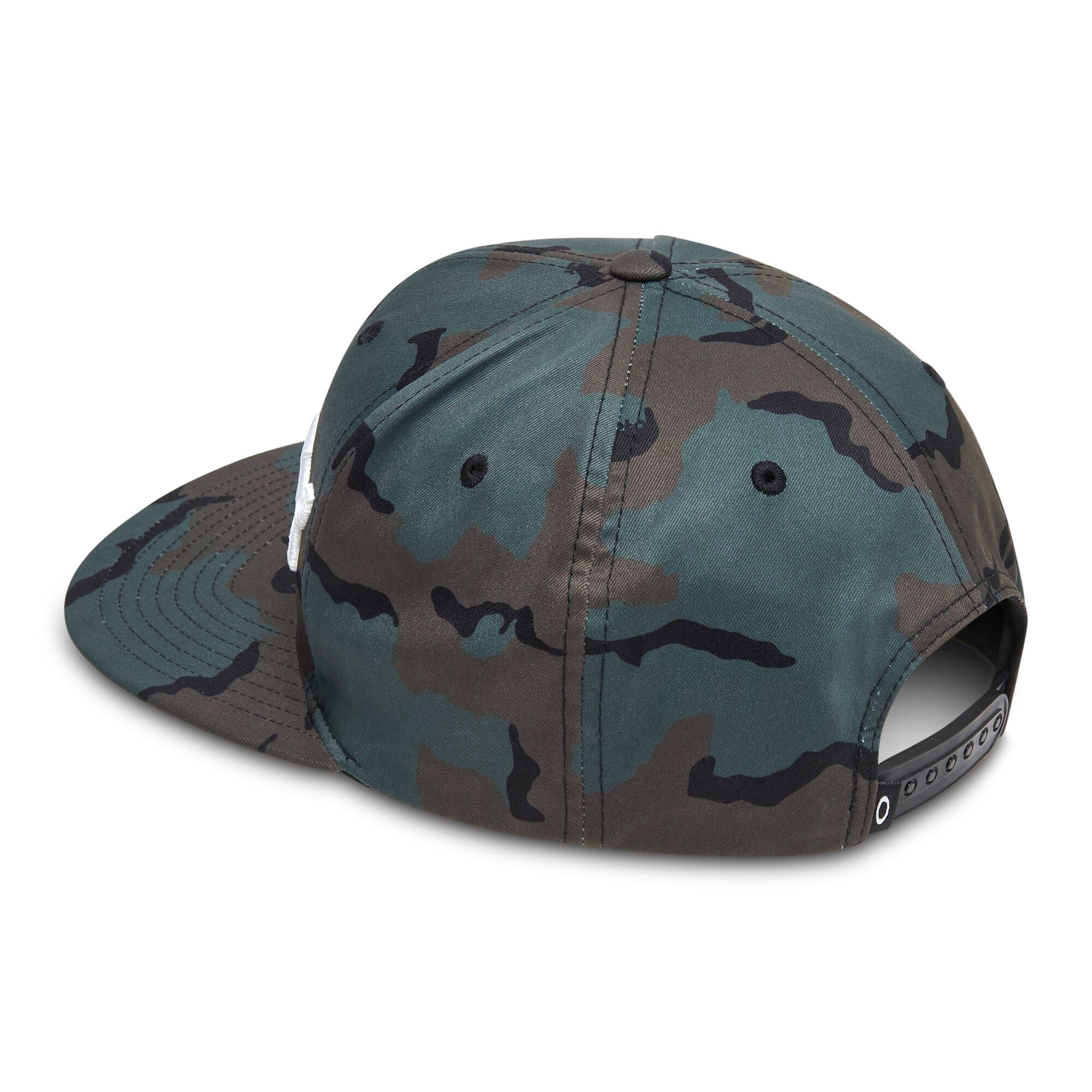 Oakley Mark III Flat Bill Golf Cap B1B Camo Hunter 9NQ